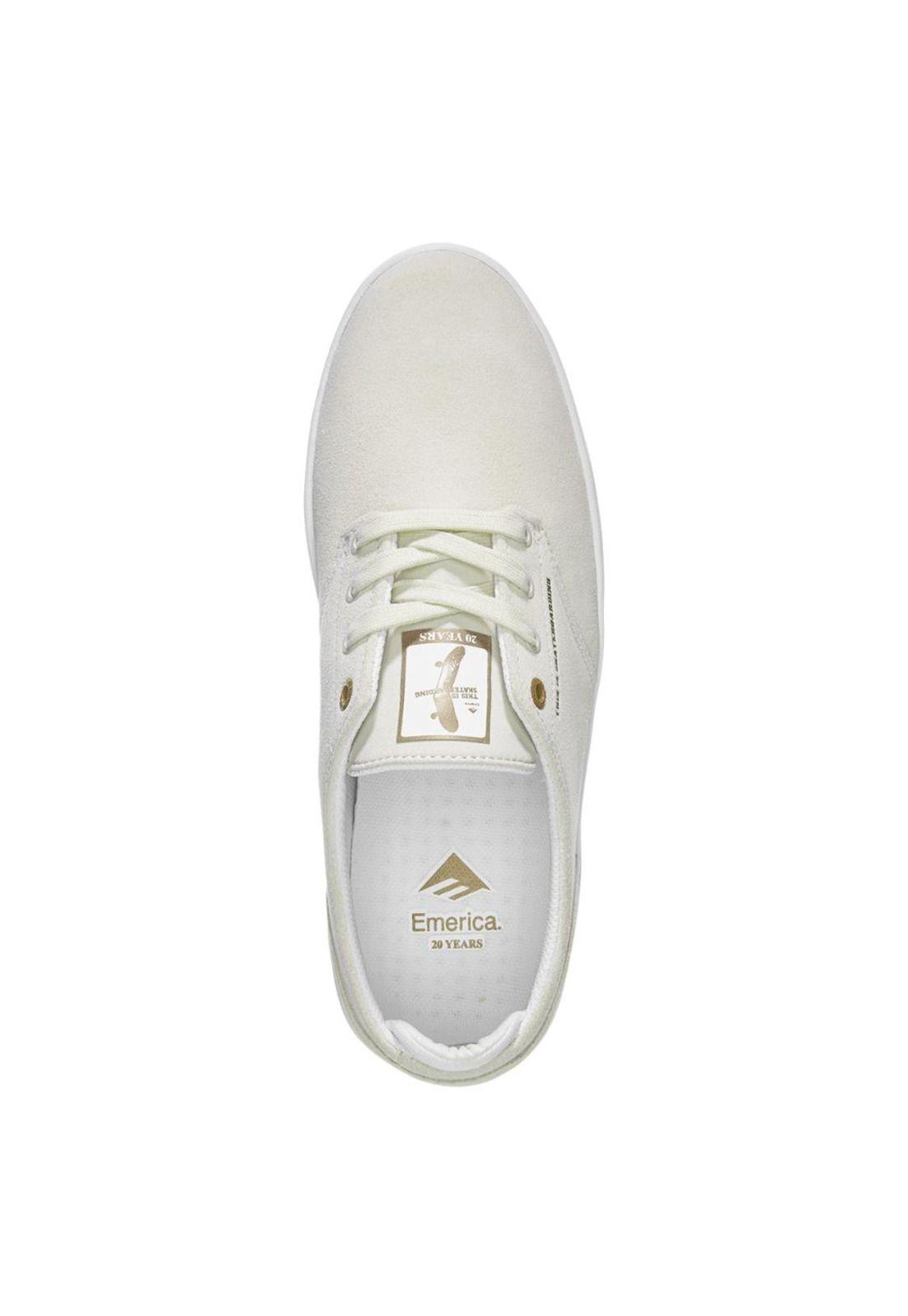 Zapatilla Romero Laced X this Is Skateboarding White-1