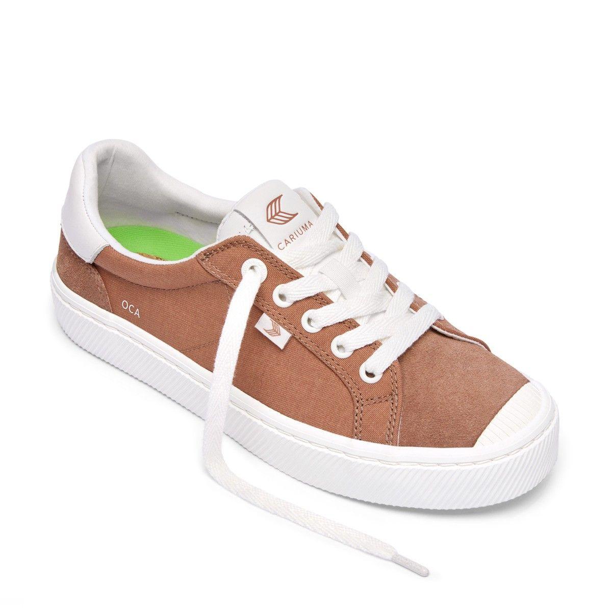 Zapatilla Cariuma Unisex OCA Nylon Suede Mocha Mousse-1