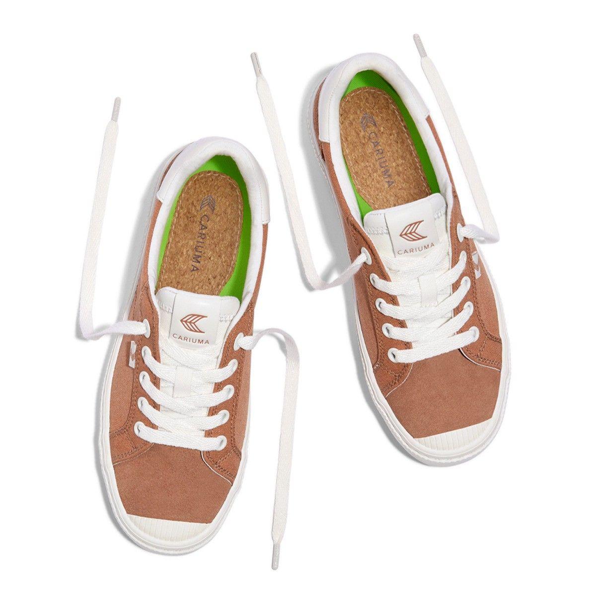 Zapatilla Cariuma Unisex OCA Nylon Suede Mocha Mousse-2