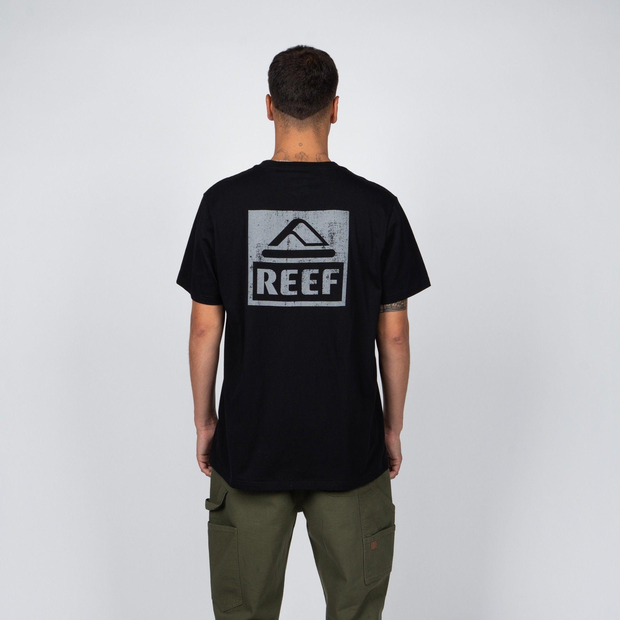 Polera Reef Men Big Logo Black-1