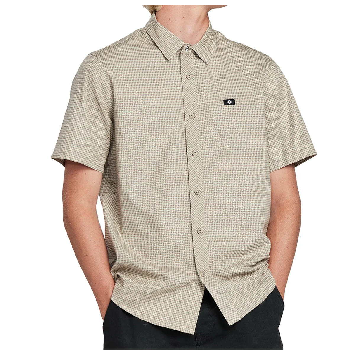 Camisa Men IPD Morris Button Khaki-0