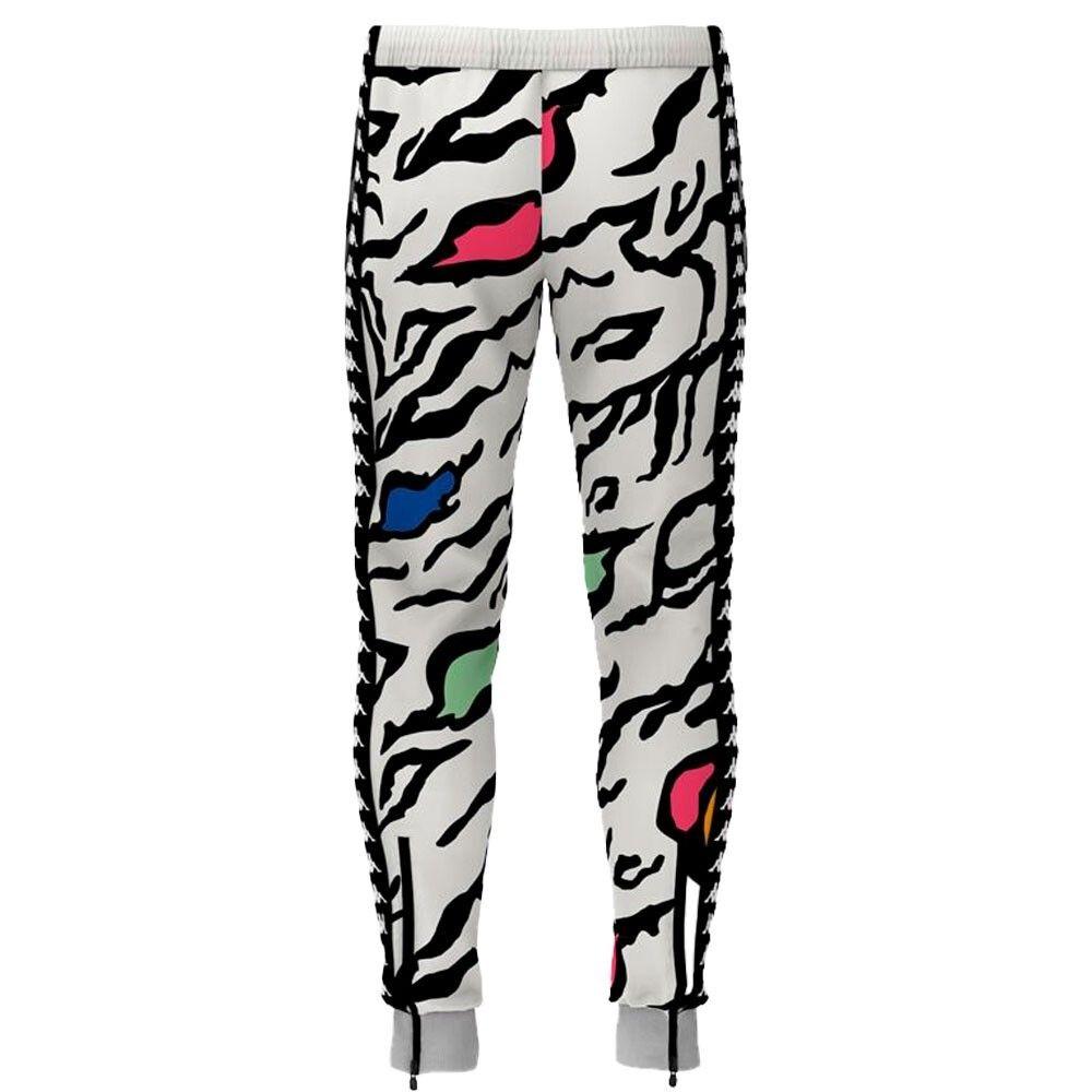 Pantalon 222 Banda Men Rastoria Graphik White Black-1