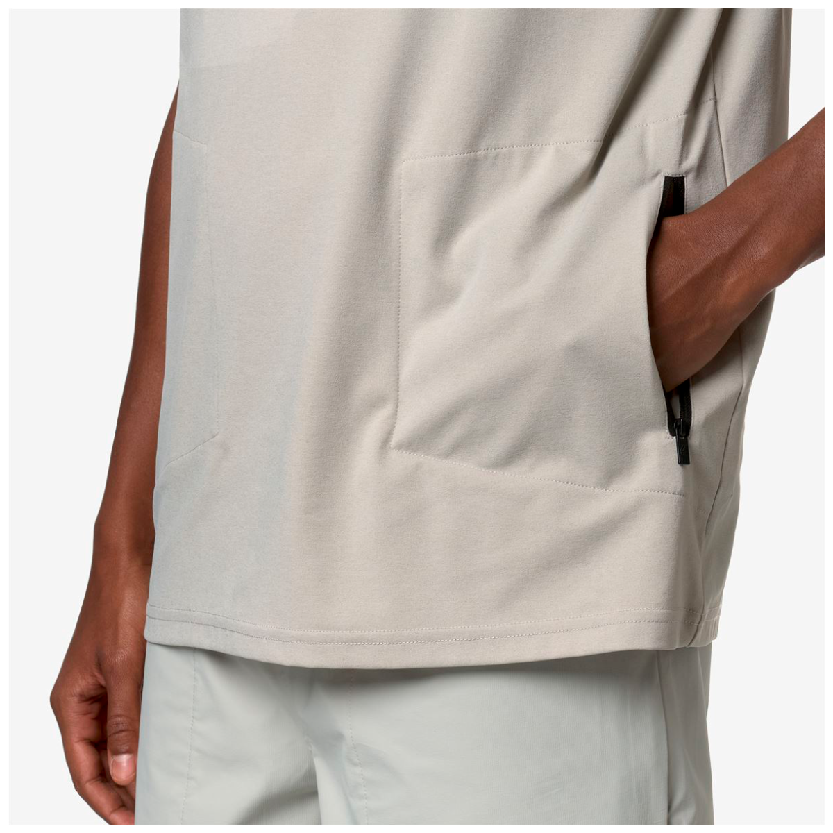 Polera K-Way Leonardo Fioravanti Seril Beige-5