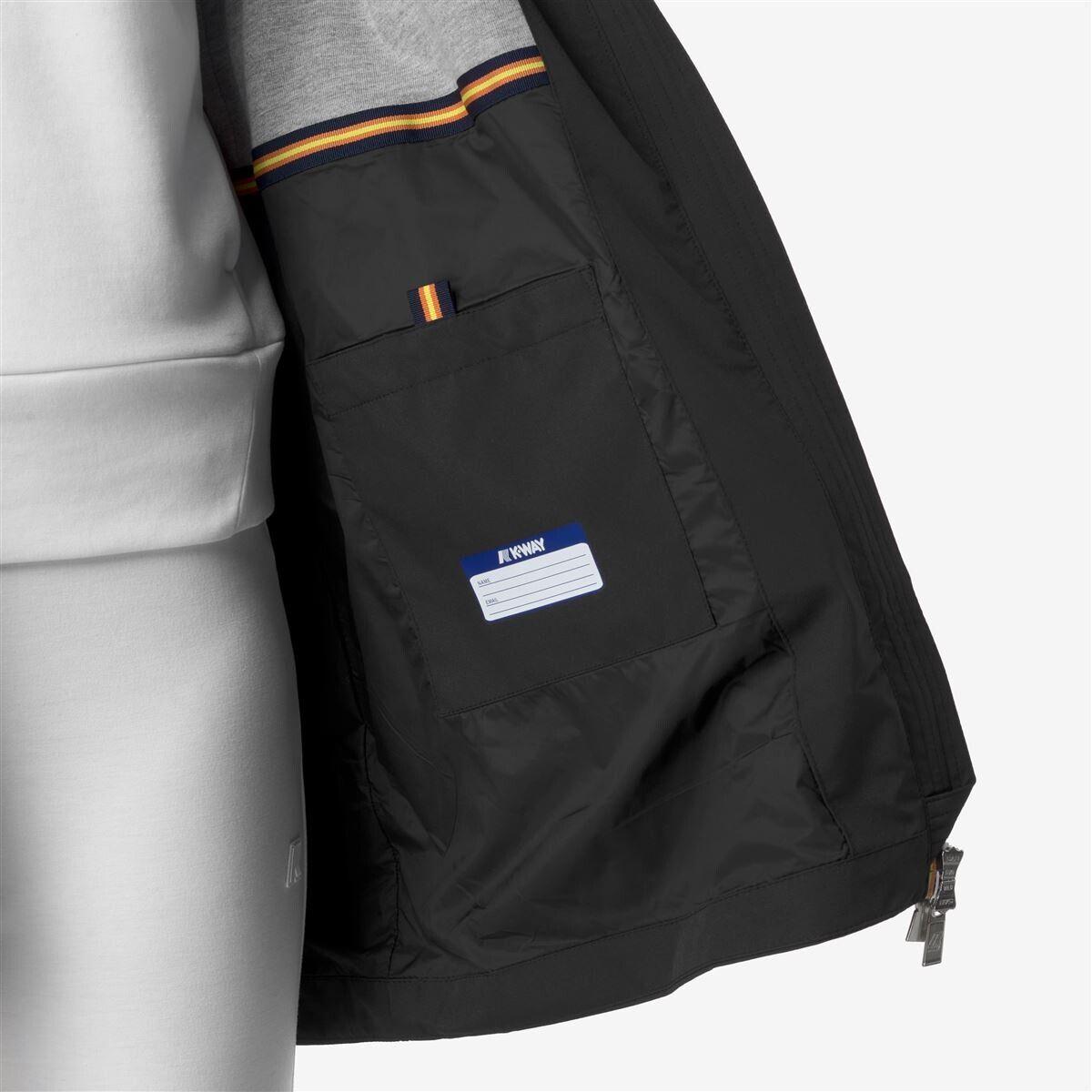 Chaqueta Women Impermeable Sophie Stretch Poly Jersey Black Pure-4