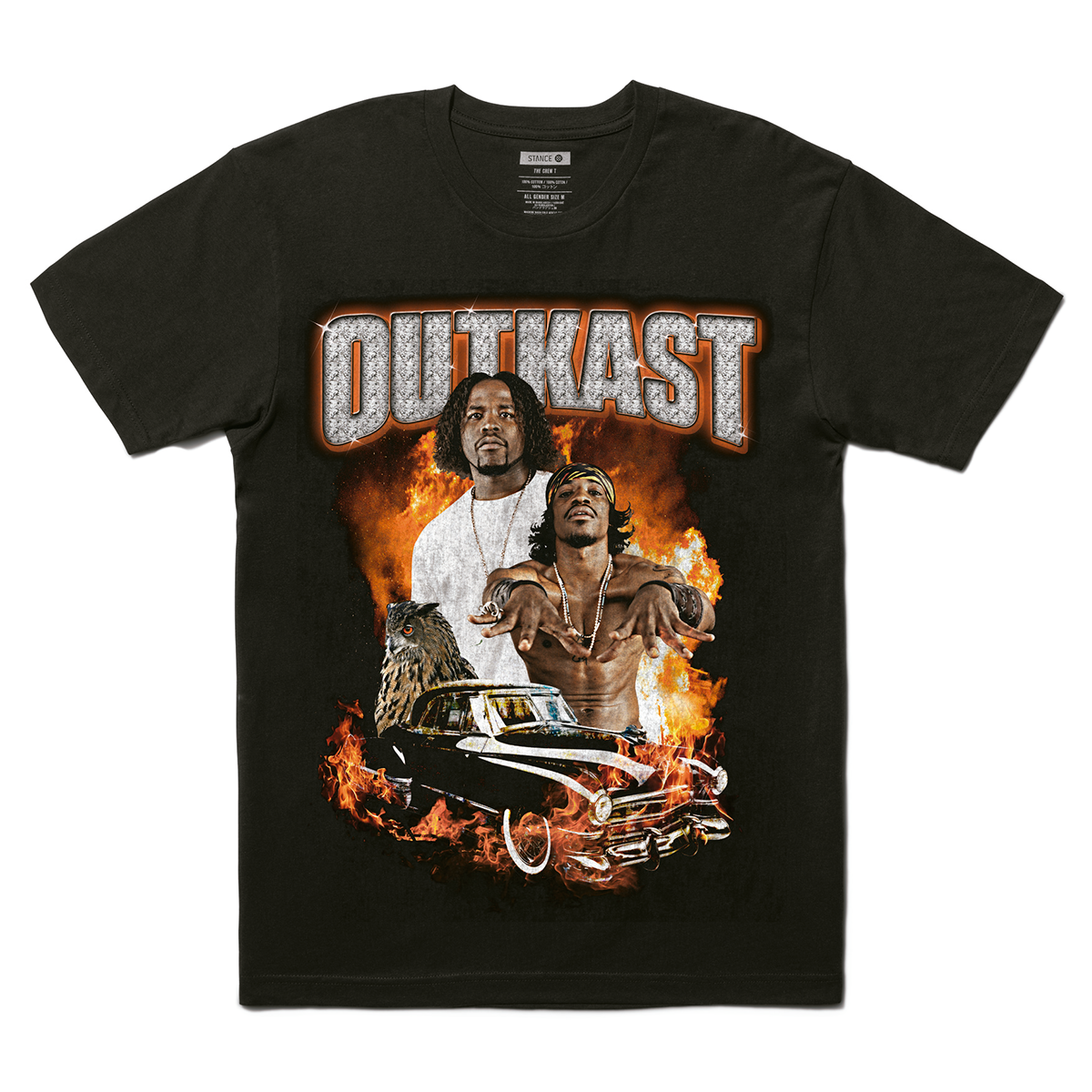 Polera Stance Outkast Black-0