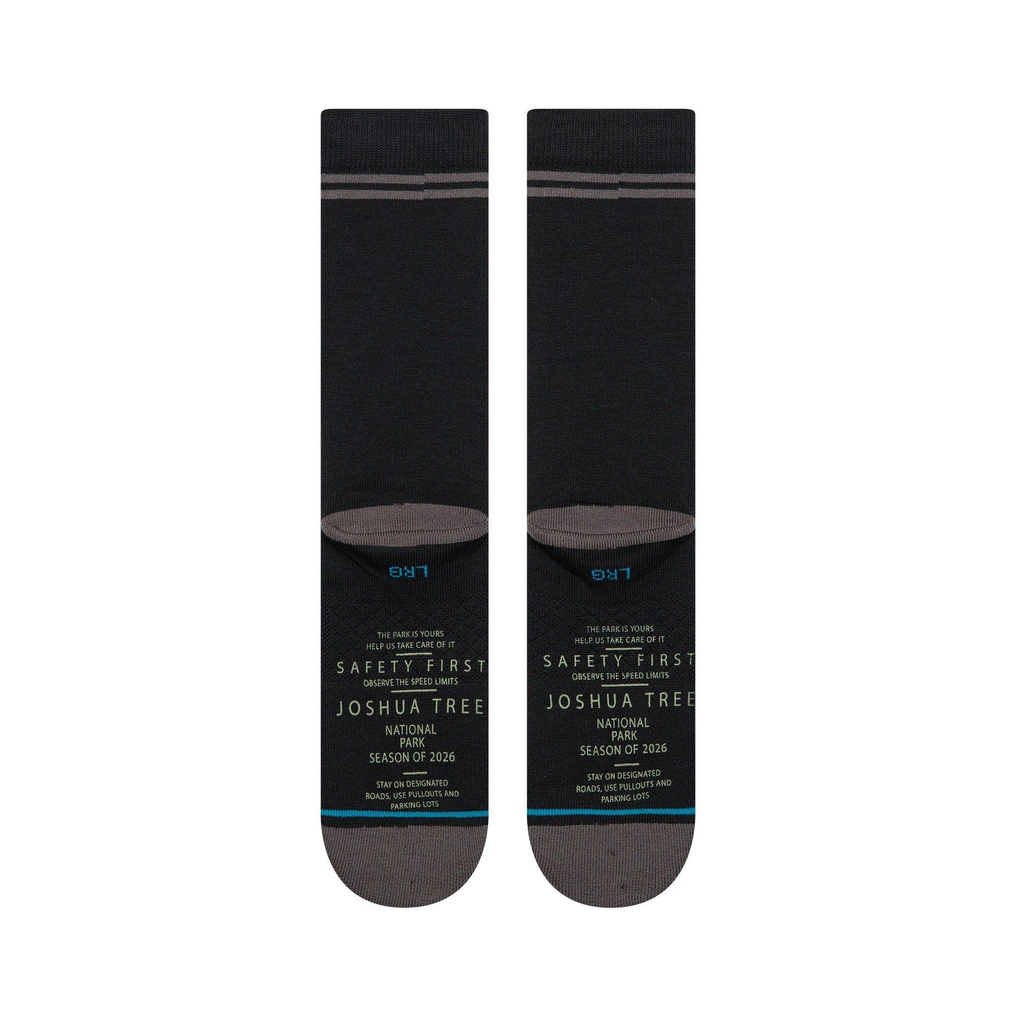 Stance Socks Joshua Tree NPF Black-2