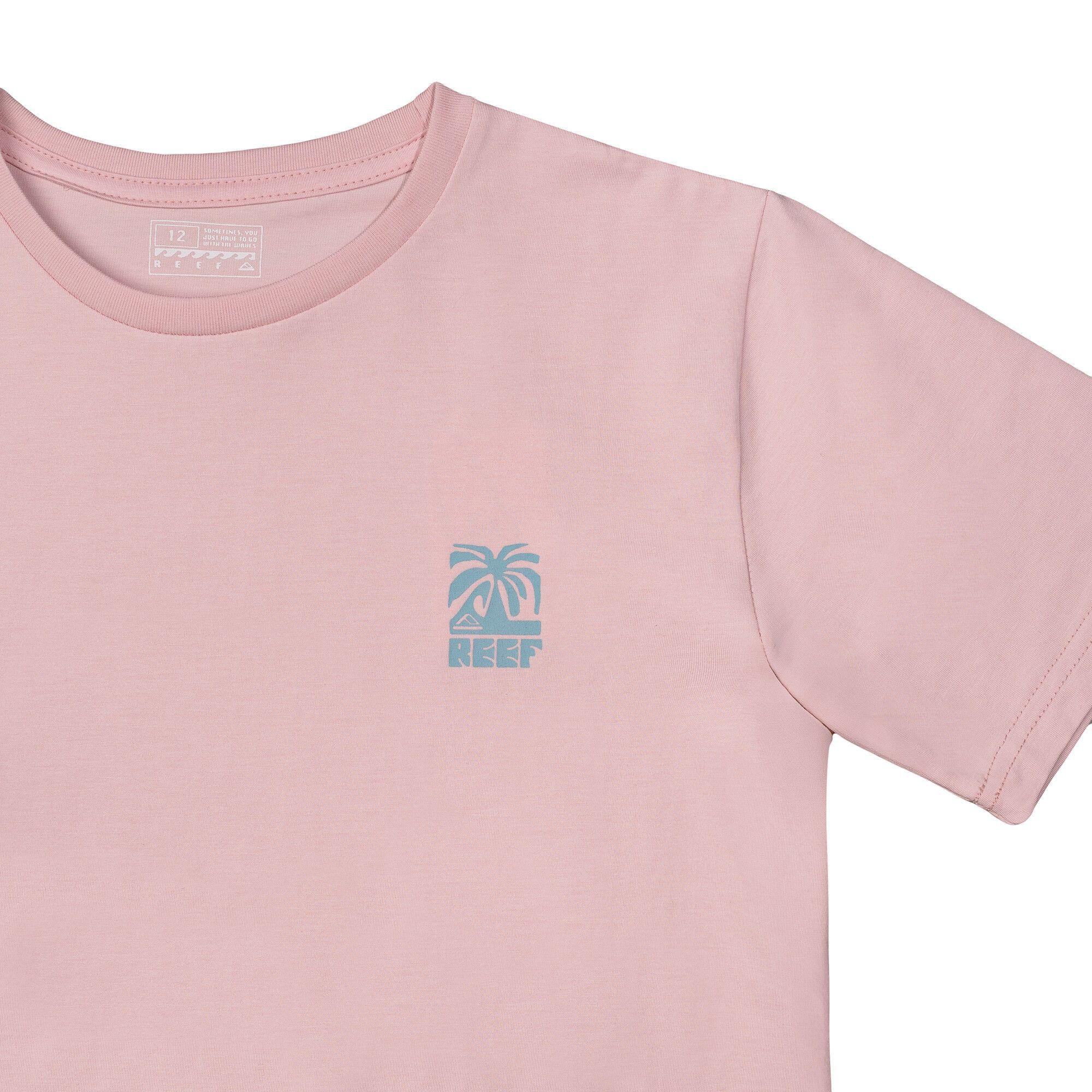 Polera Niño Reef  Mini Print Rosa-2