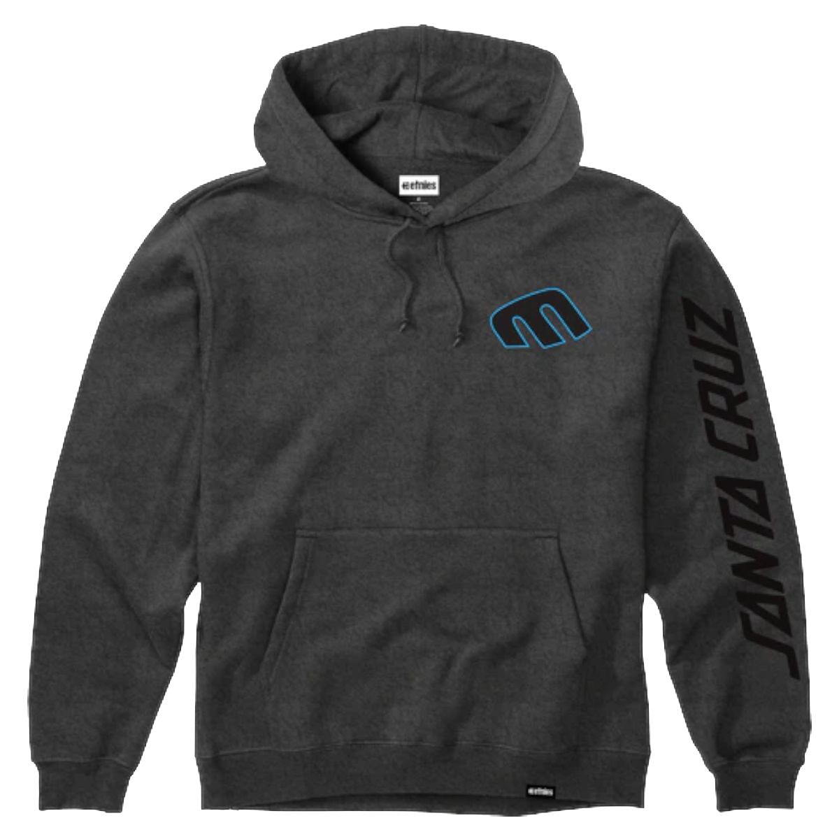 Polerón Etnies Screaming Hand Hoodie Charcoal-0