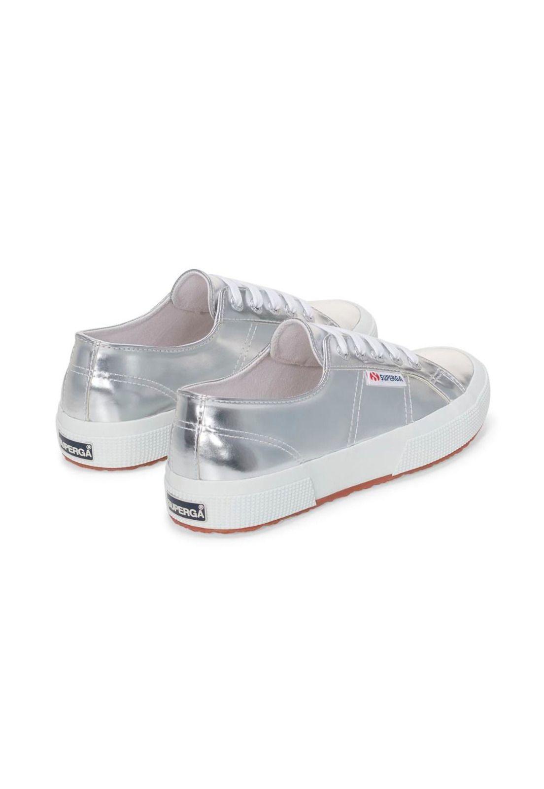 Zapatilla 2750 Mirror Synthetic Material Silver-2