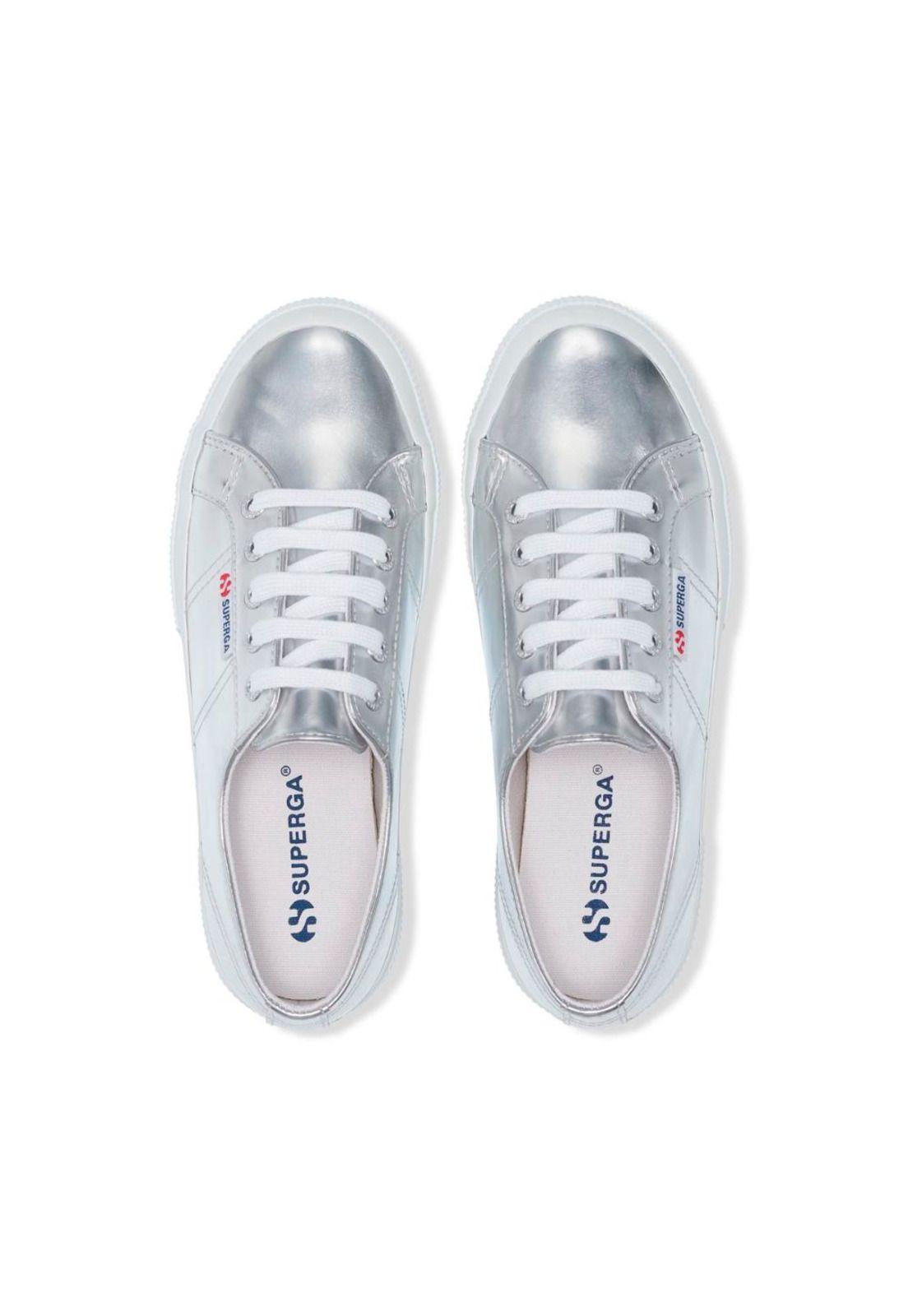 Zapatilla 2750 Mirror Synthetic Material Silver-3