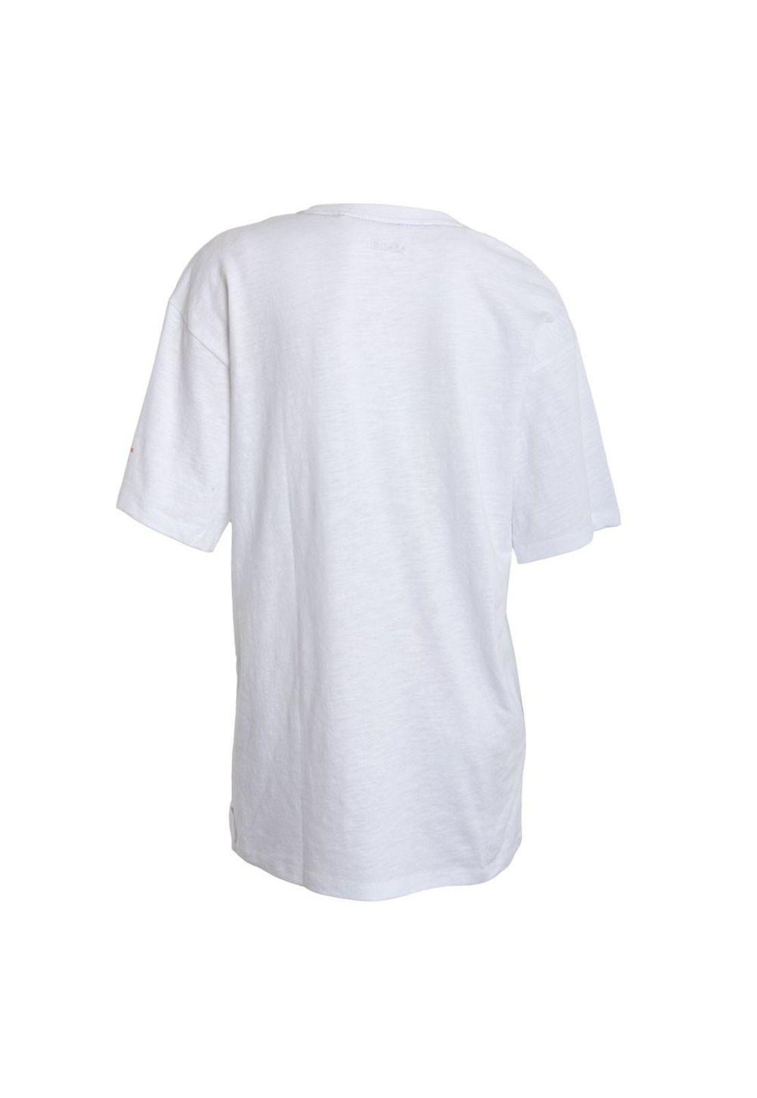 Polera Women Overzise White Moon-2