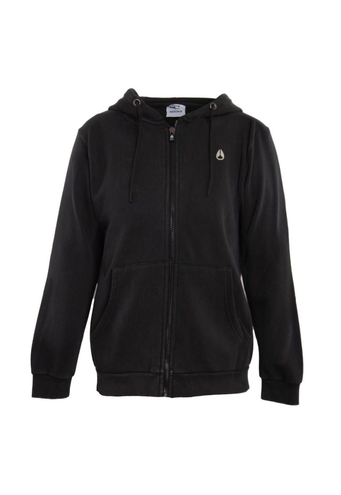 Poleron Men Full Zipper Frog Black-0