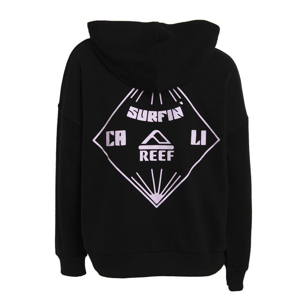 Poleron Women Hoodie Black Pink-2