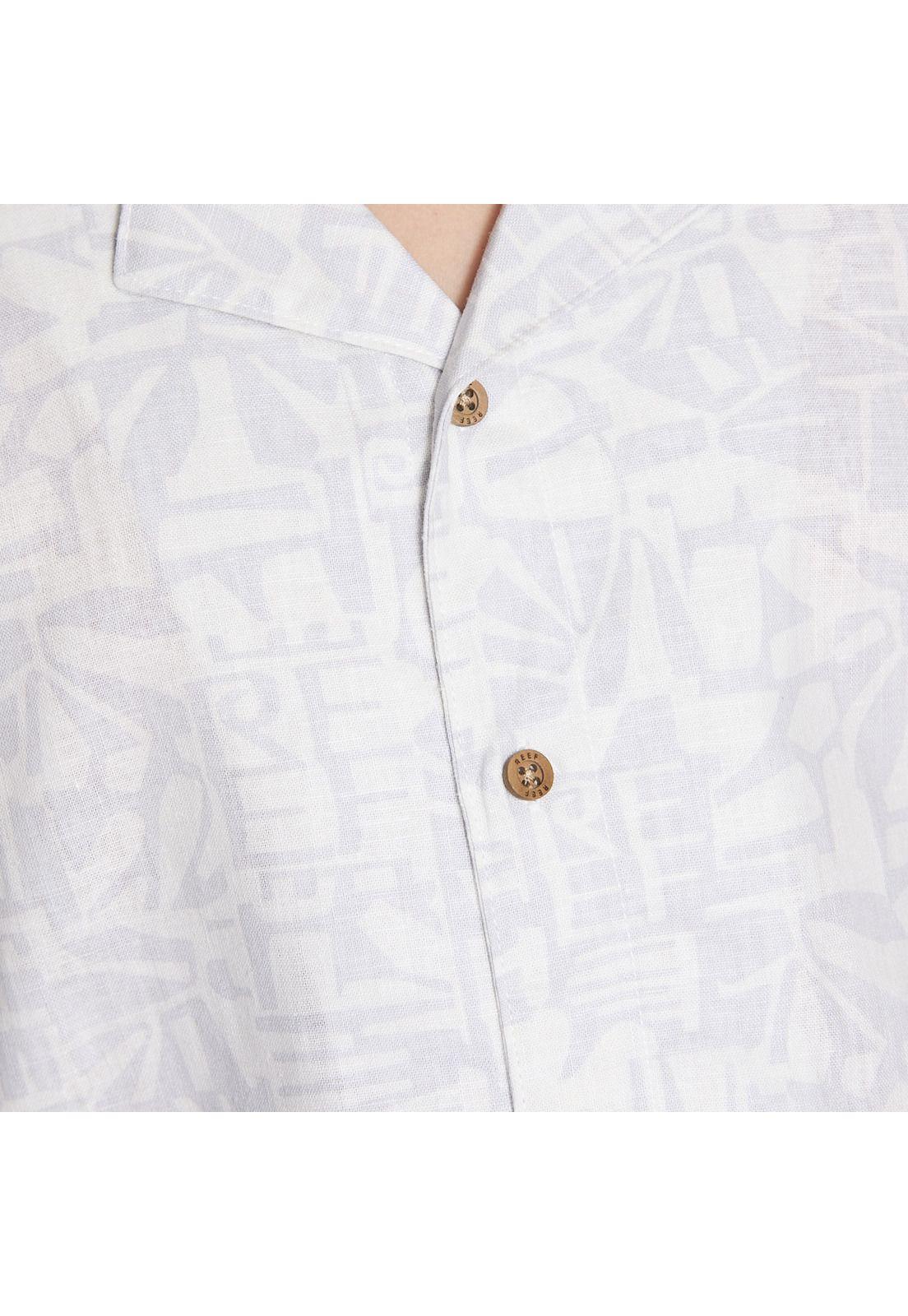 Camisa Reef Kids Gris Diseños Gris Oscuro-4