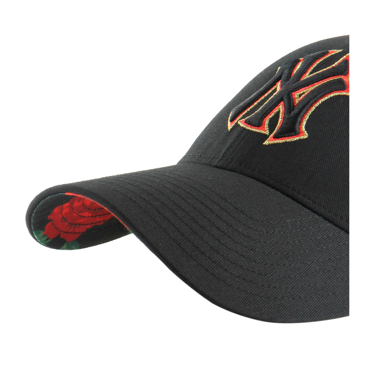 Jockey New York Yankees MVP Snapback Rose Garden Black-2