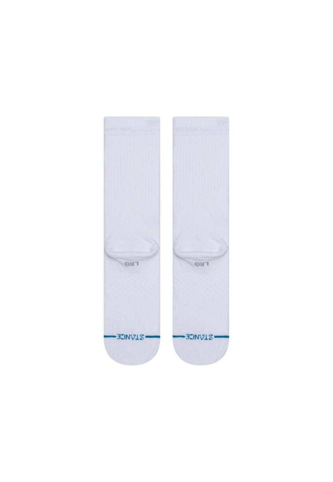 Stance Sock Men Icon white black-2
