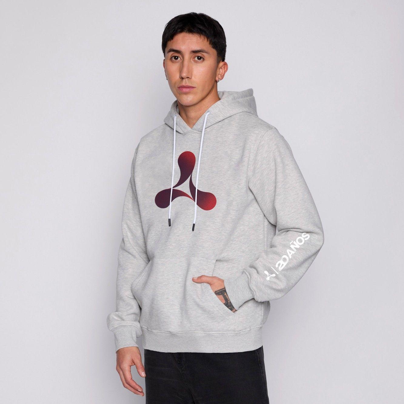 Polerón Creamfields x Whatup Grey Icon Logo Multi-0