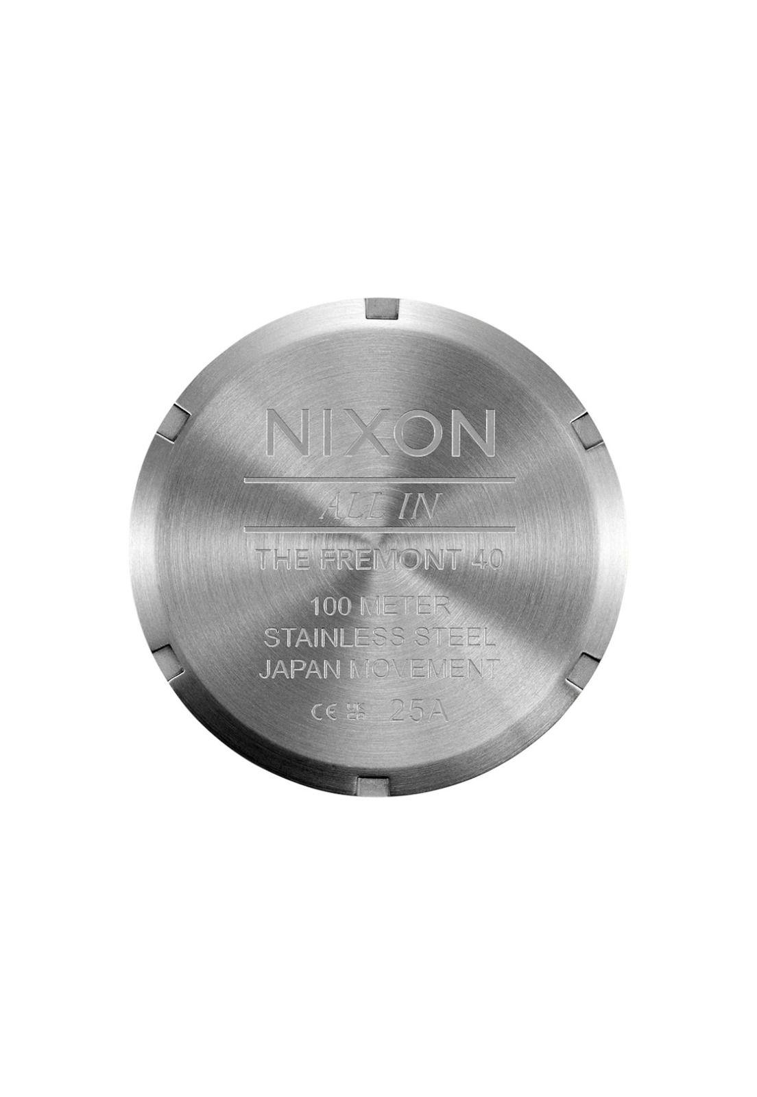 Reloj Nixon Freemont 40 Silver Midnight-4