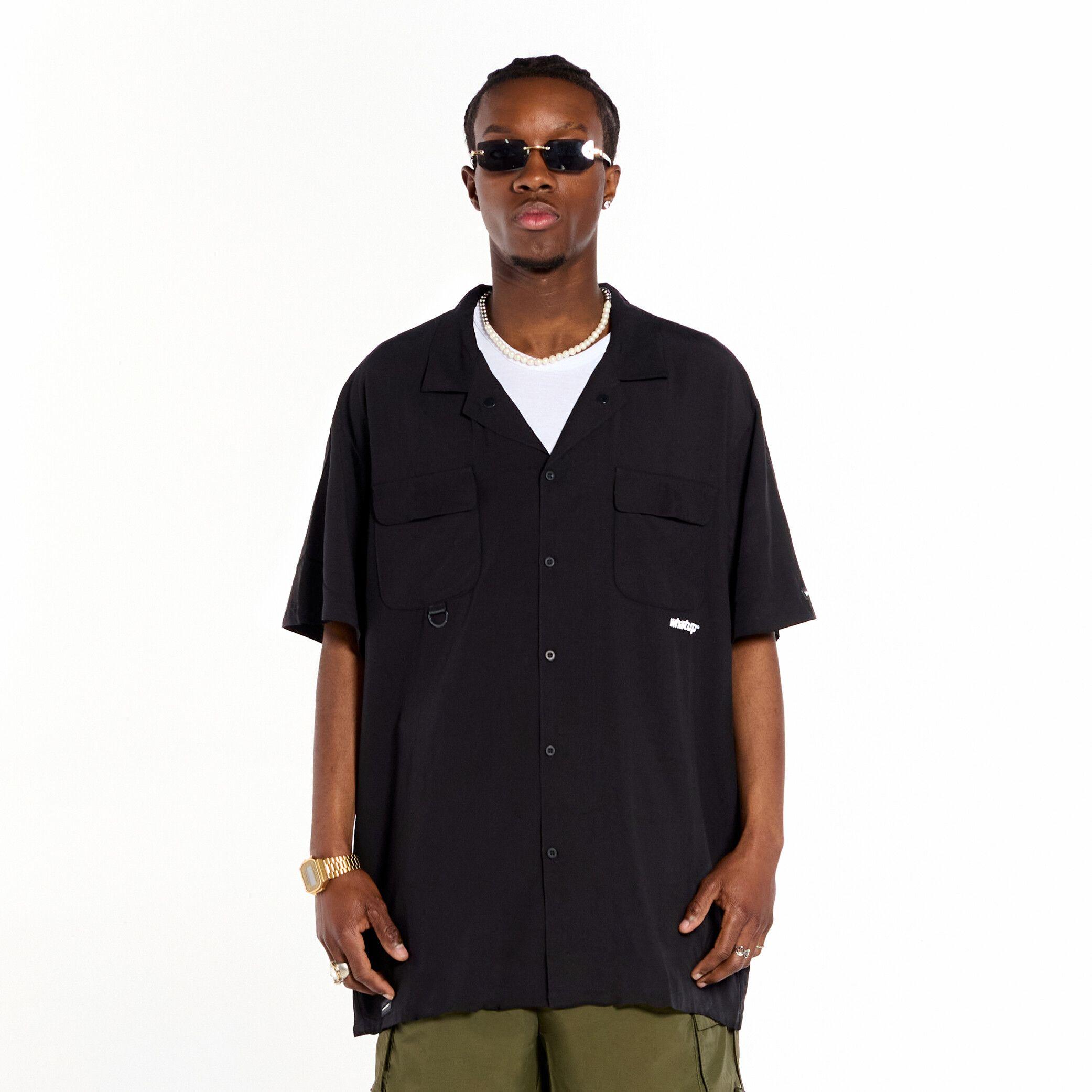 Camisa Whatup Hombre All Black-0
