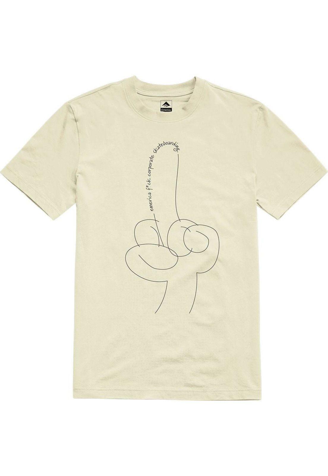 Polera EFF Corporate Tee Creme-0