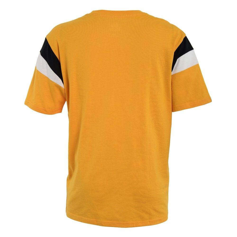 Polera Men Orange Omini Front Sleeve Black-2