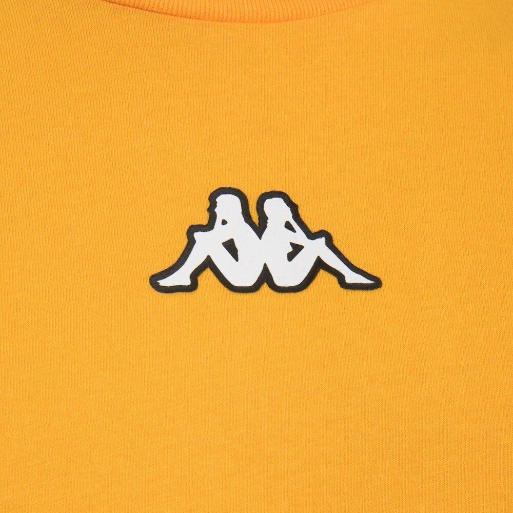 Polera Men Orange Omini Front Sleeve Black-3