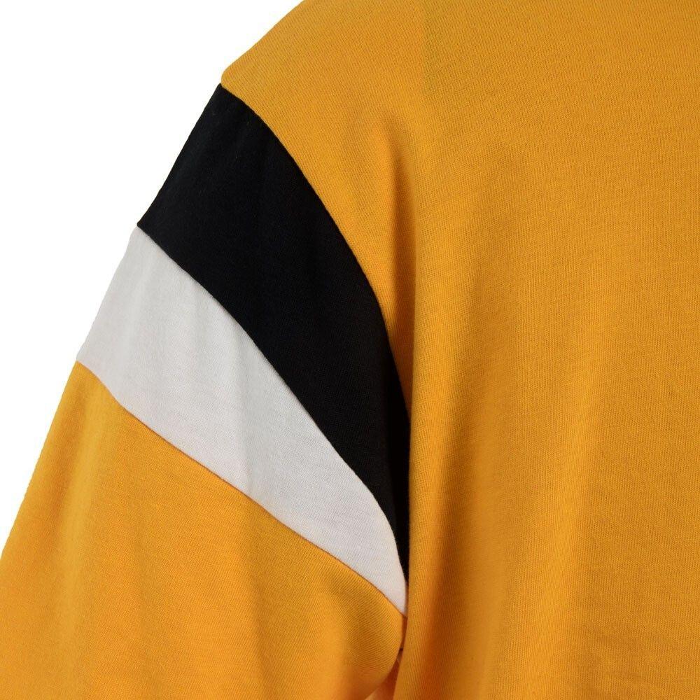 Polera Men Orange Omini Front Sleeve Black-4