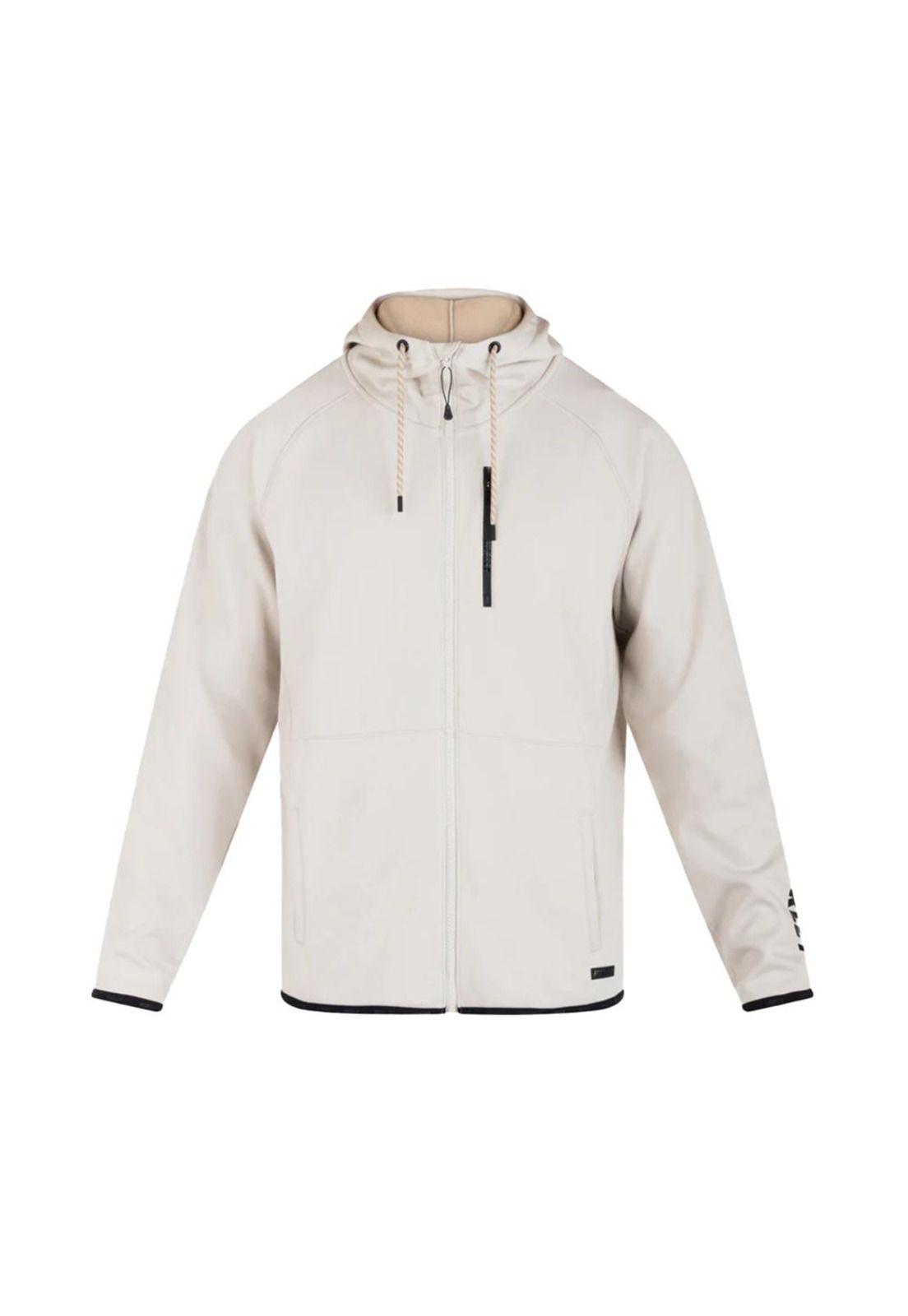Polerón Cabrillo Heat Full Zip Bone-0