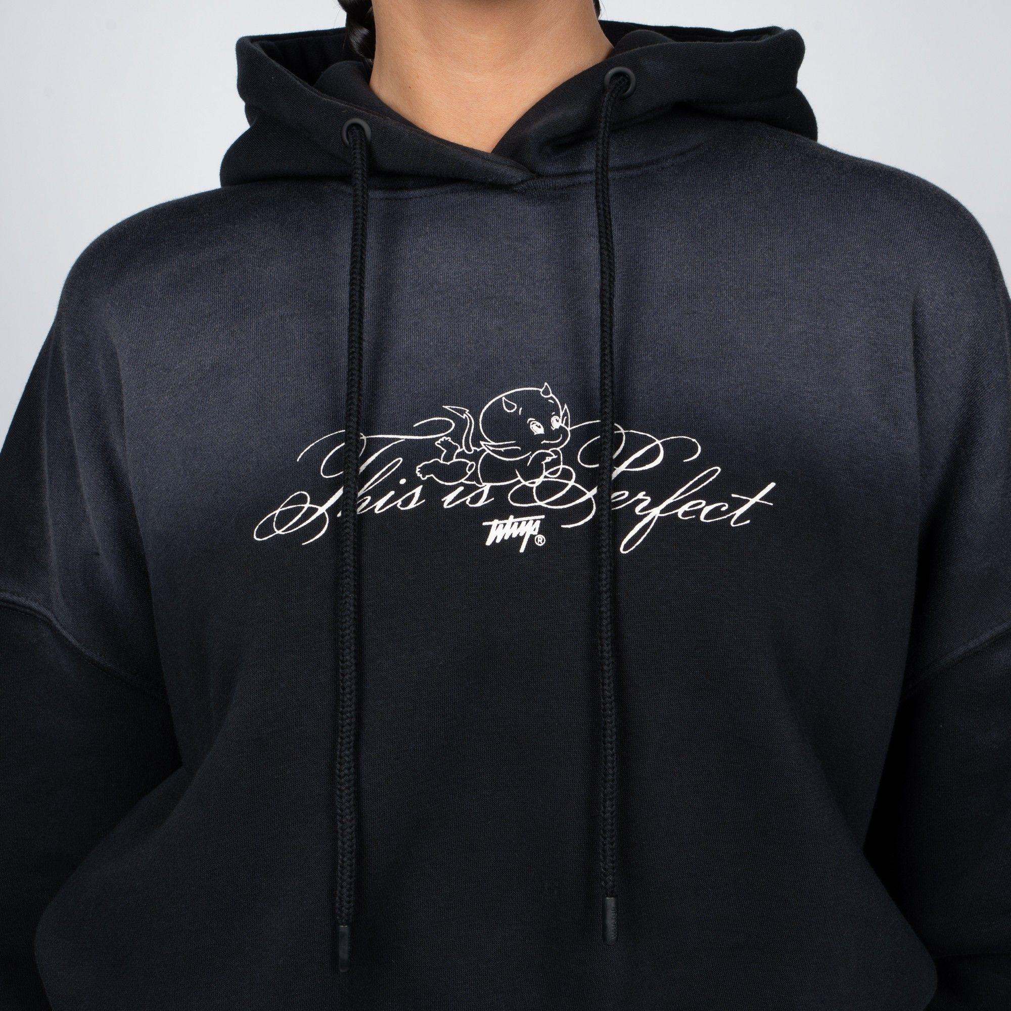 Polerón WhatUp This is Perfect Crop Whased Black-2