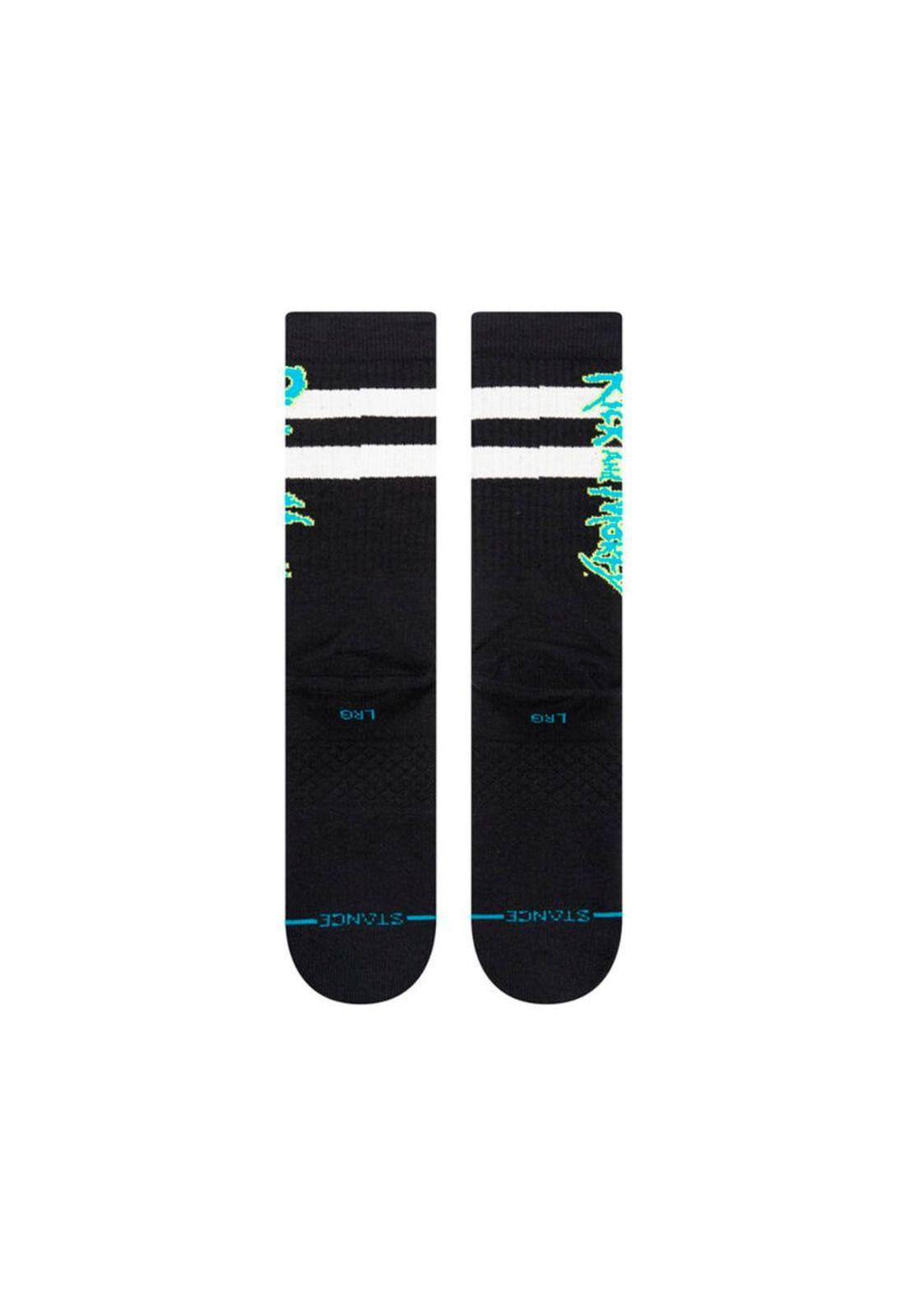 Stance Sock Rick And Morty Black-2