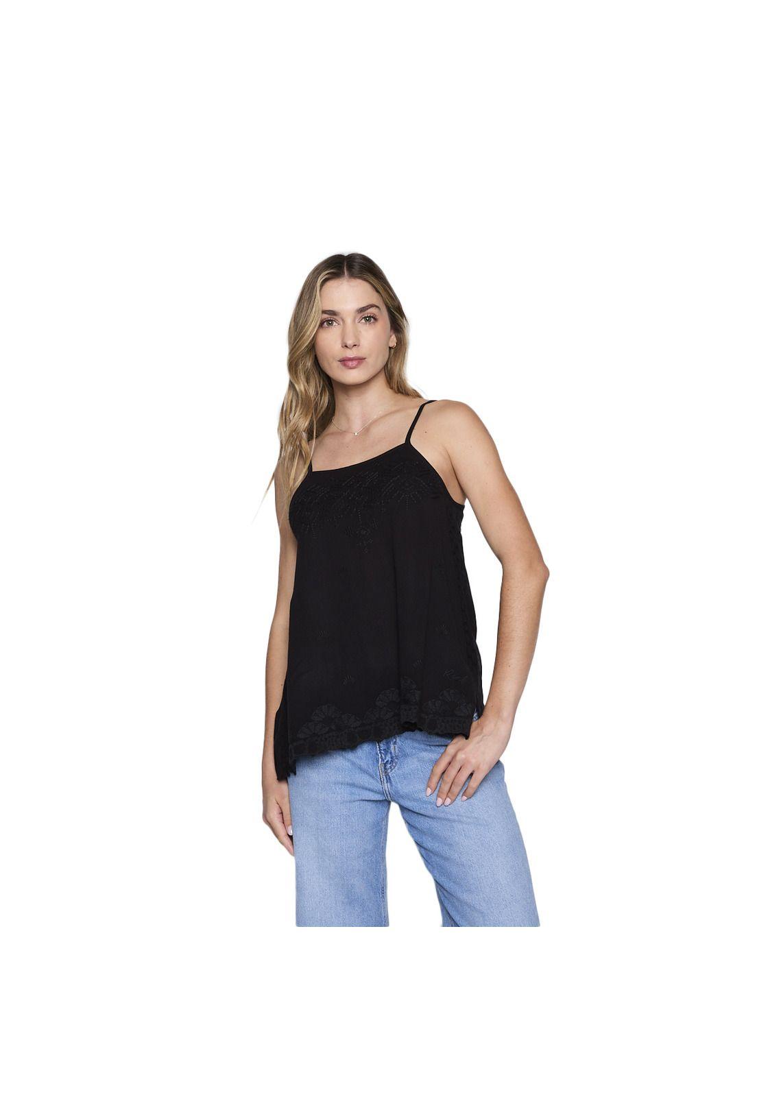 Blusa Pabilo Reef Women Black-5