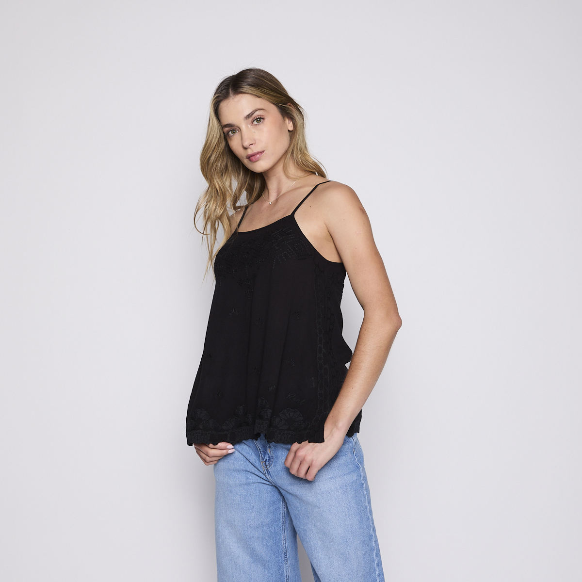 Blusa Pabilo Reef Women Black-1