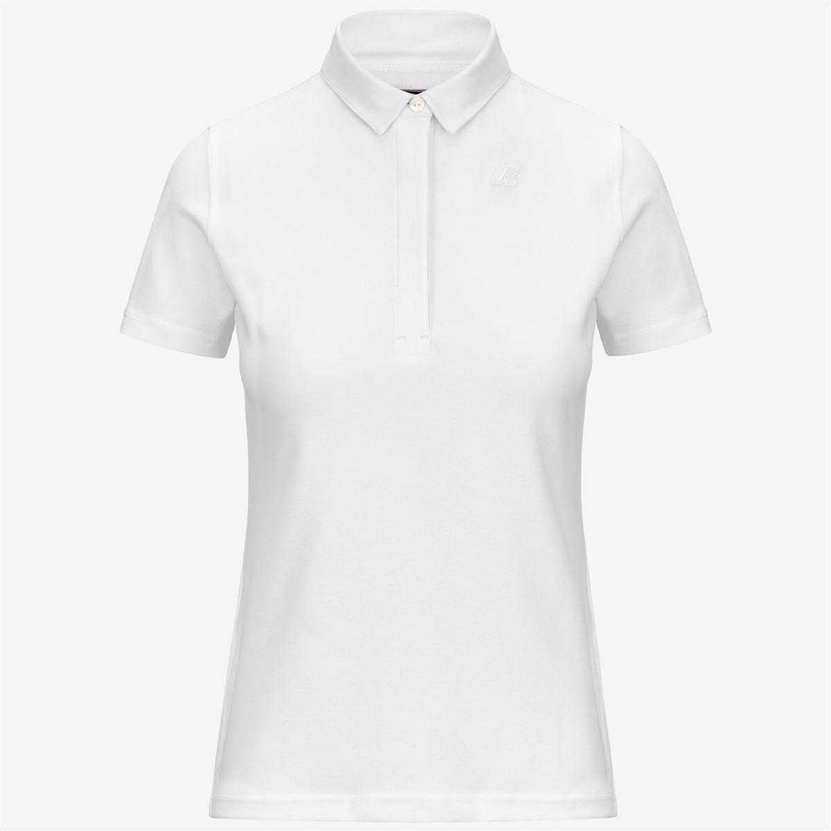 Polera K-Way Women Amedea Pique White-0