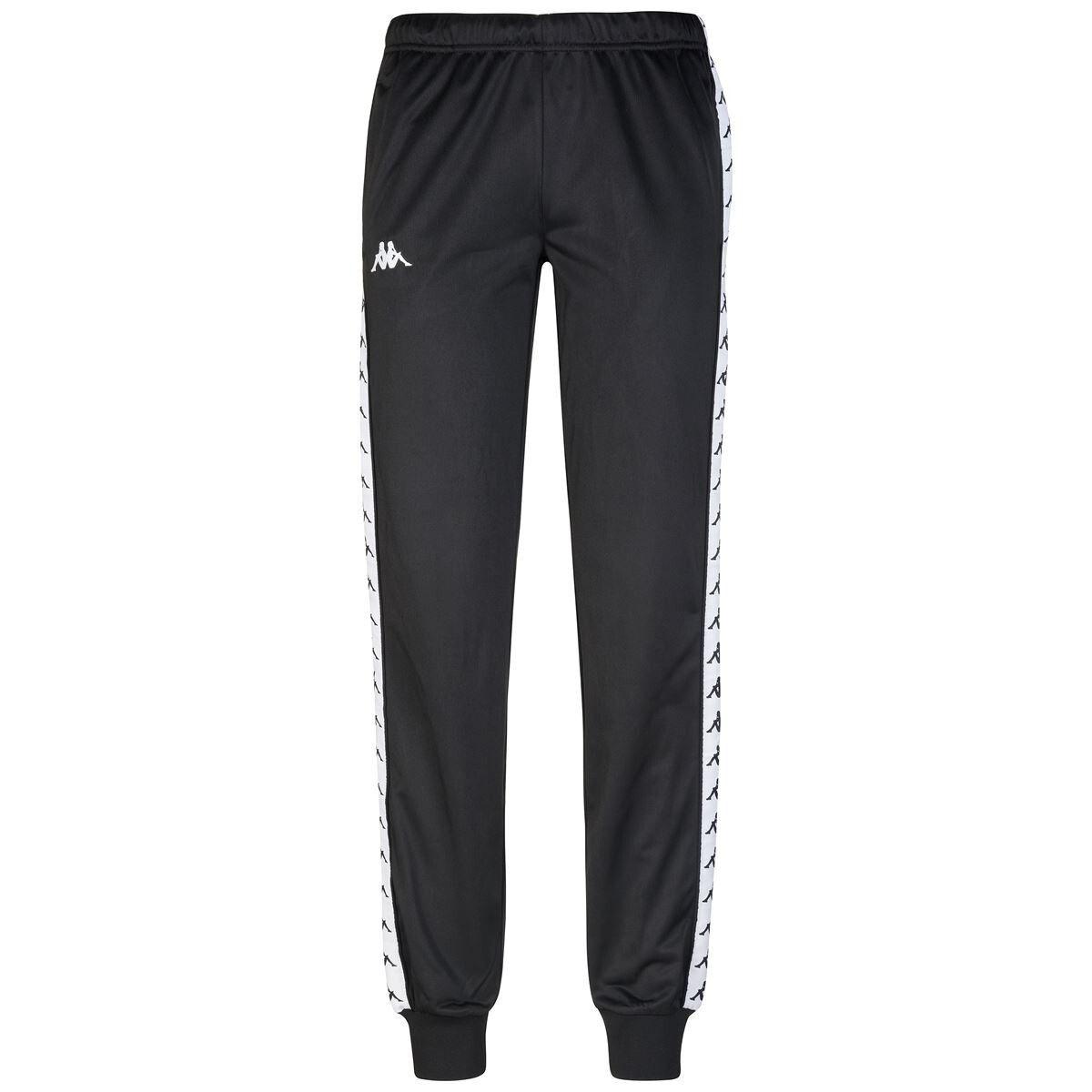 Pantalon 222 Banda Wrastoria Slim Black Kappa-0