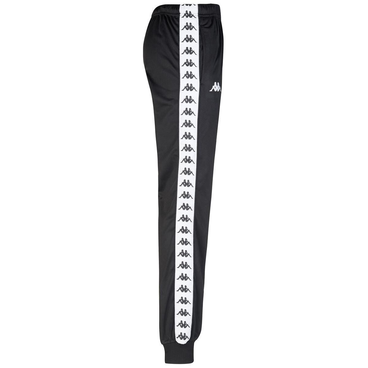 Pantalon 222 Banda Wrastoria Slim Black Kappa-1