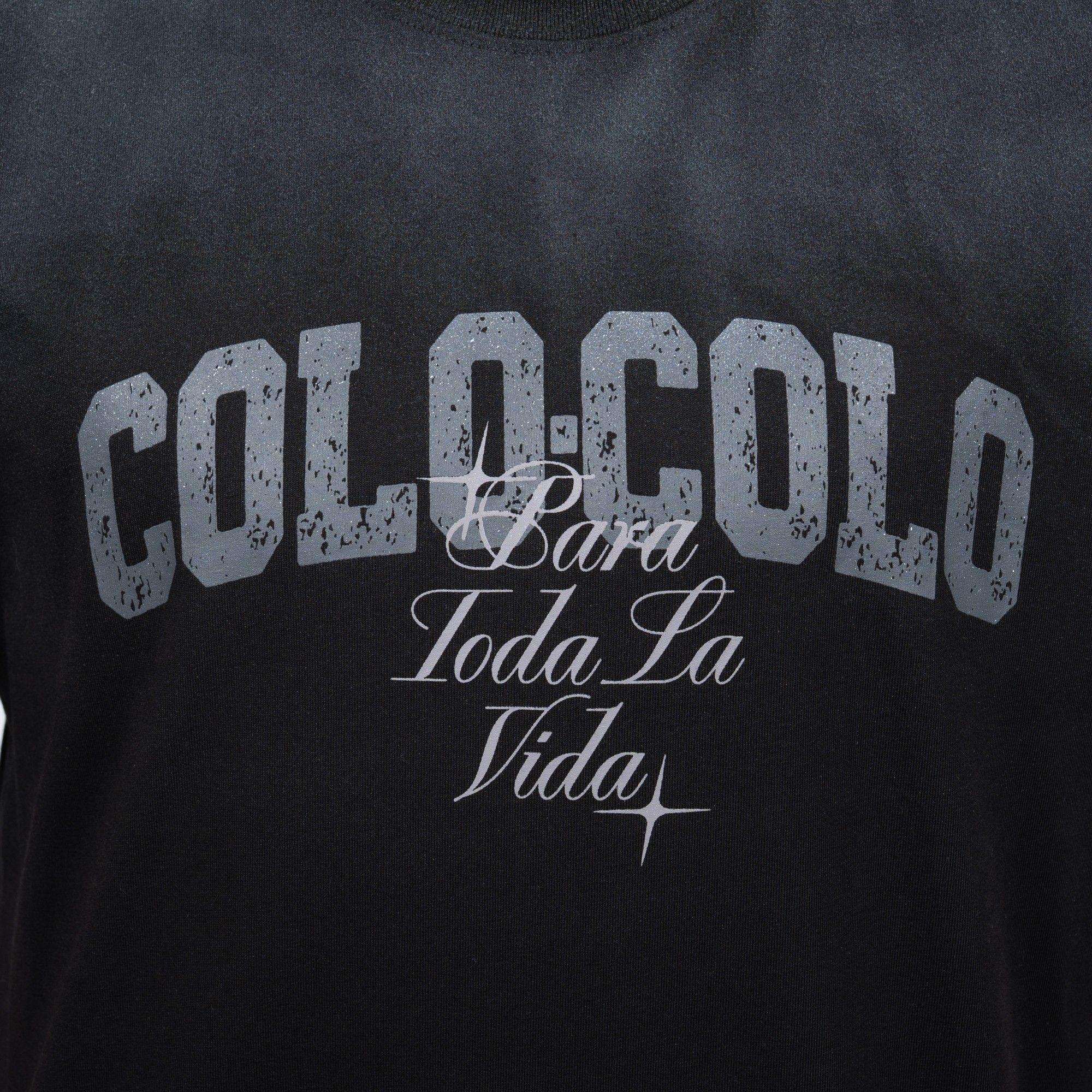 Polera Colo-Colo Urbano "Para Toda la Vida" Negro-2