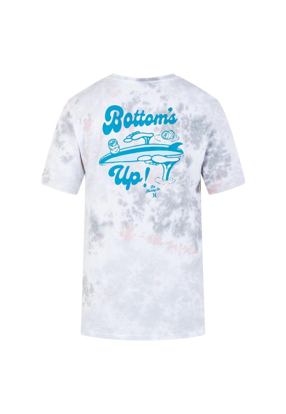 Polera Everyday Tiedye Bottom Up Platinium-1