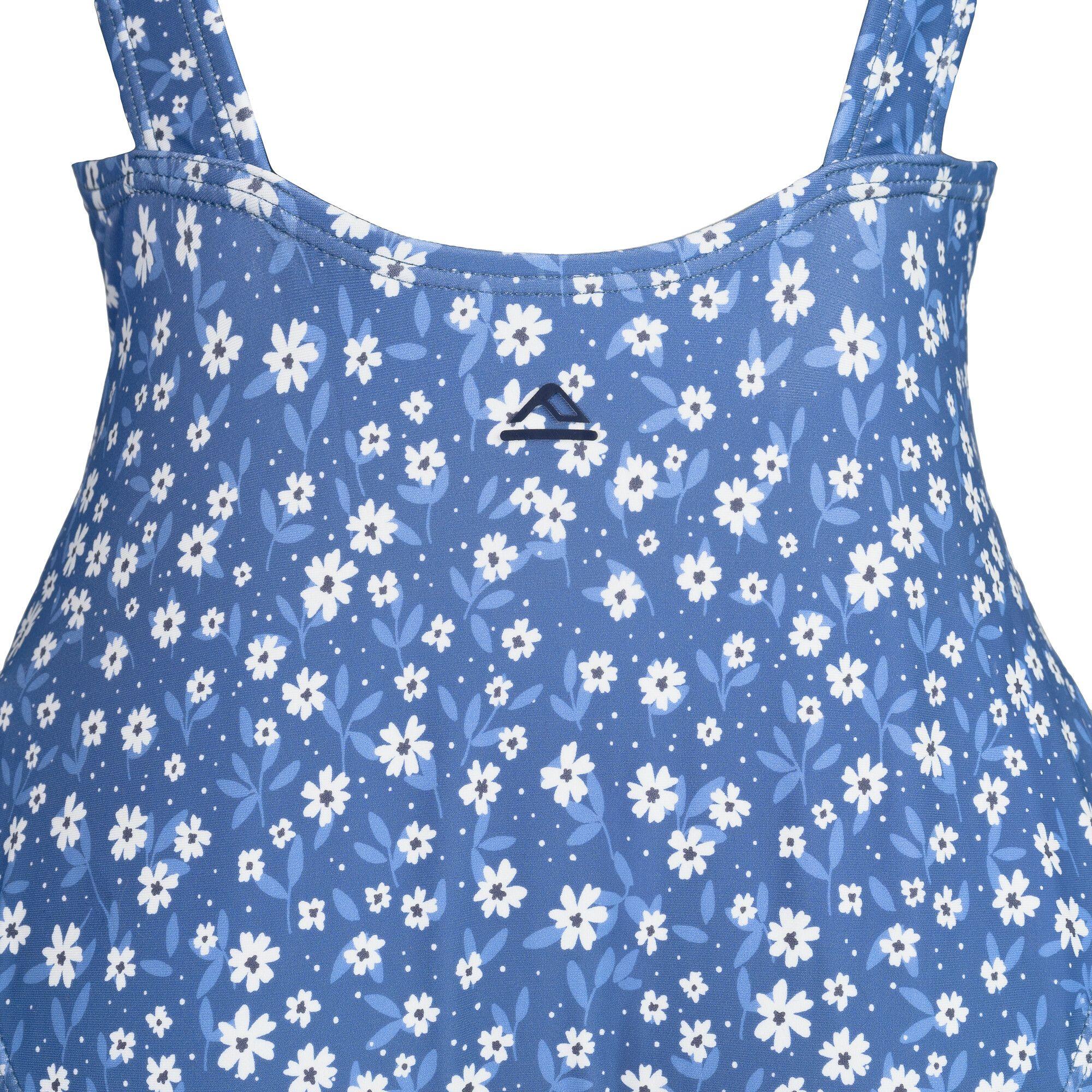 Traje de Baño Reef Flores Azul-2