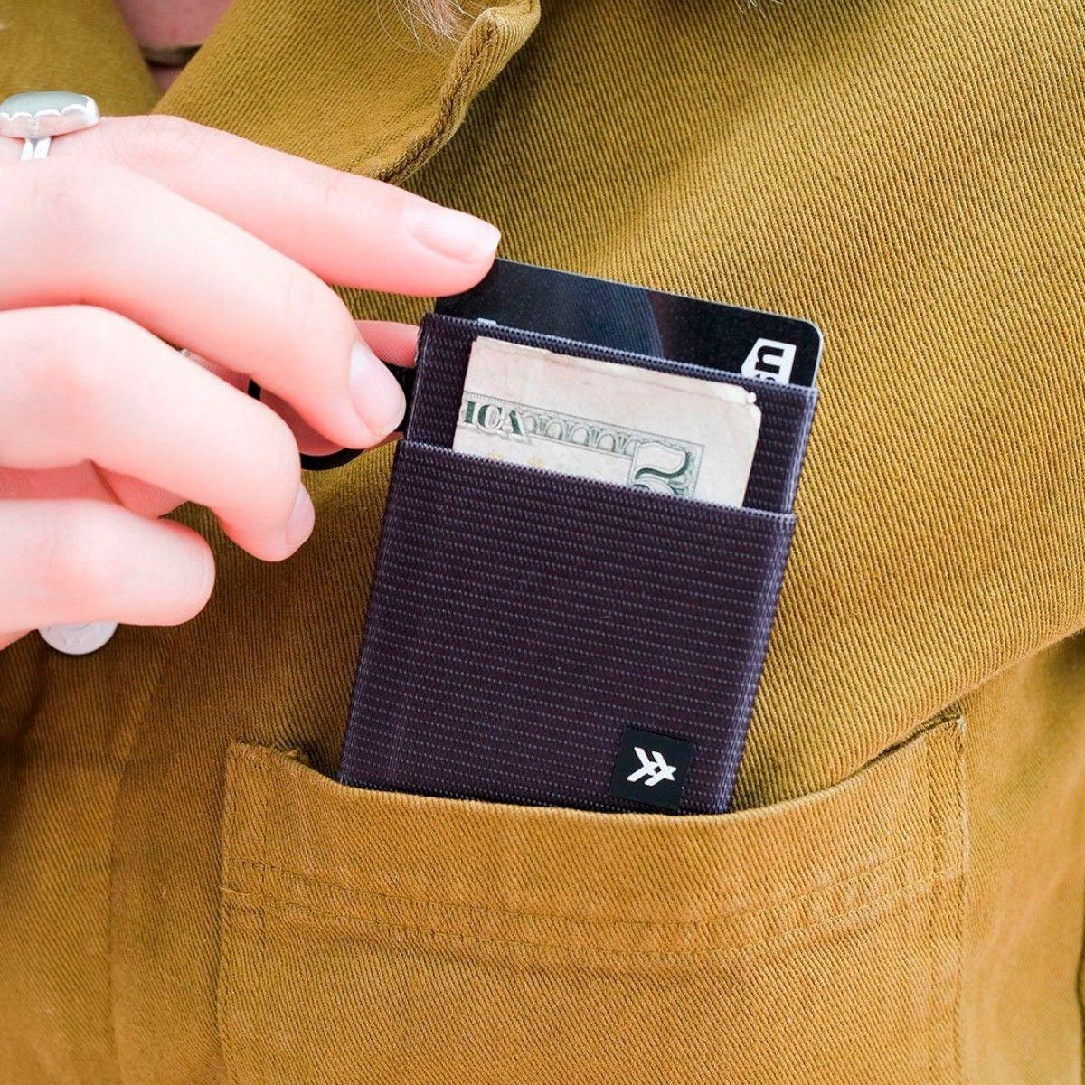 Billetera Thread Elastic Wallet Black-2