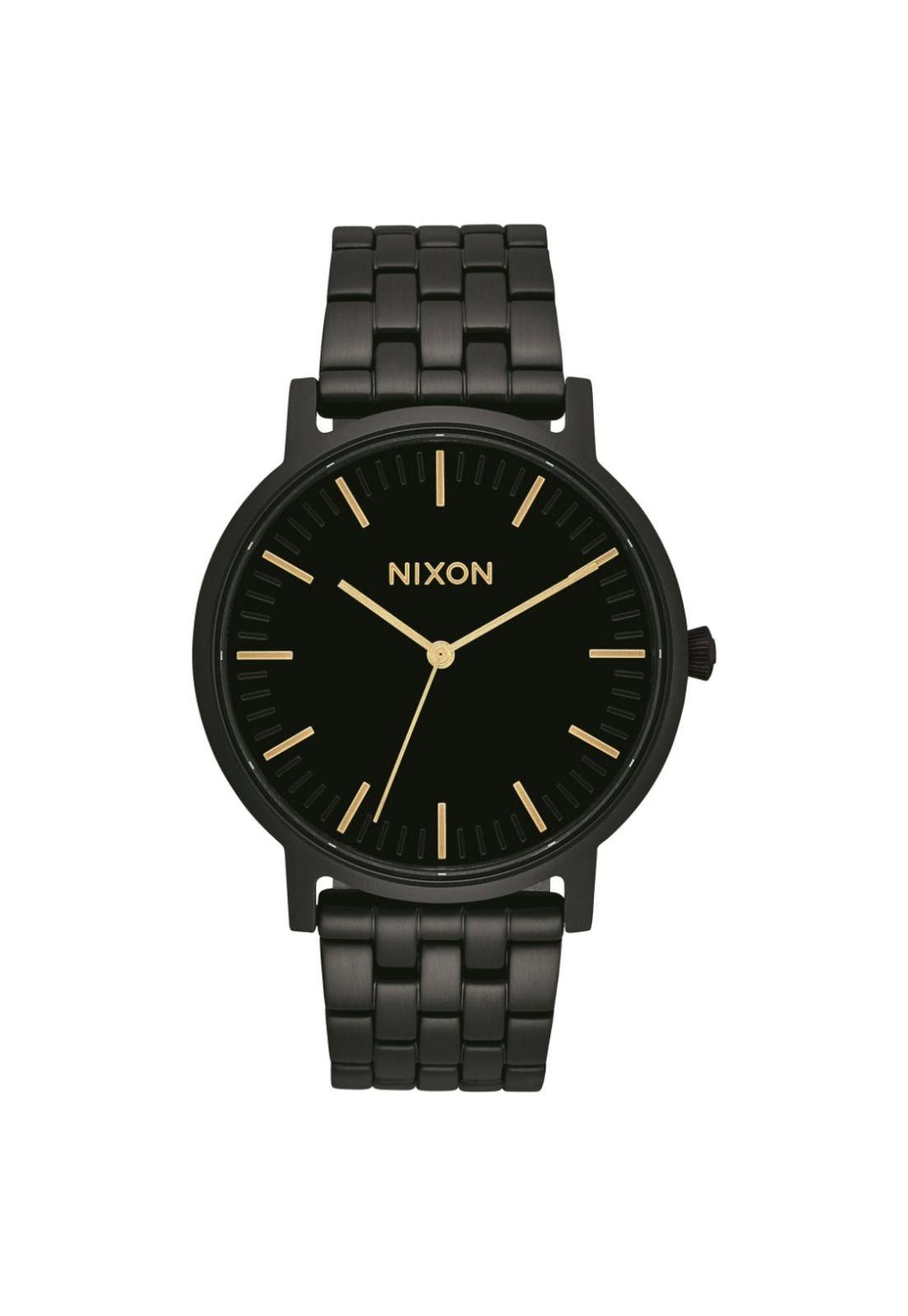 Reloj Porter All Black Gold Nixon-0