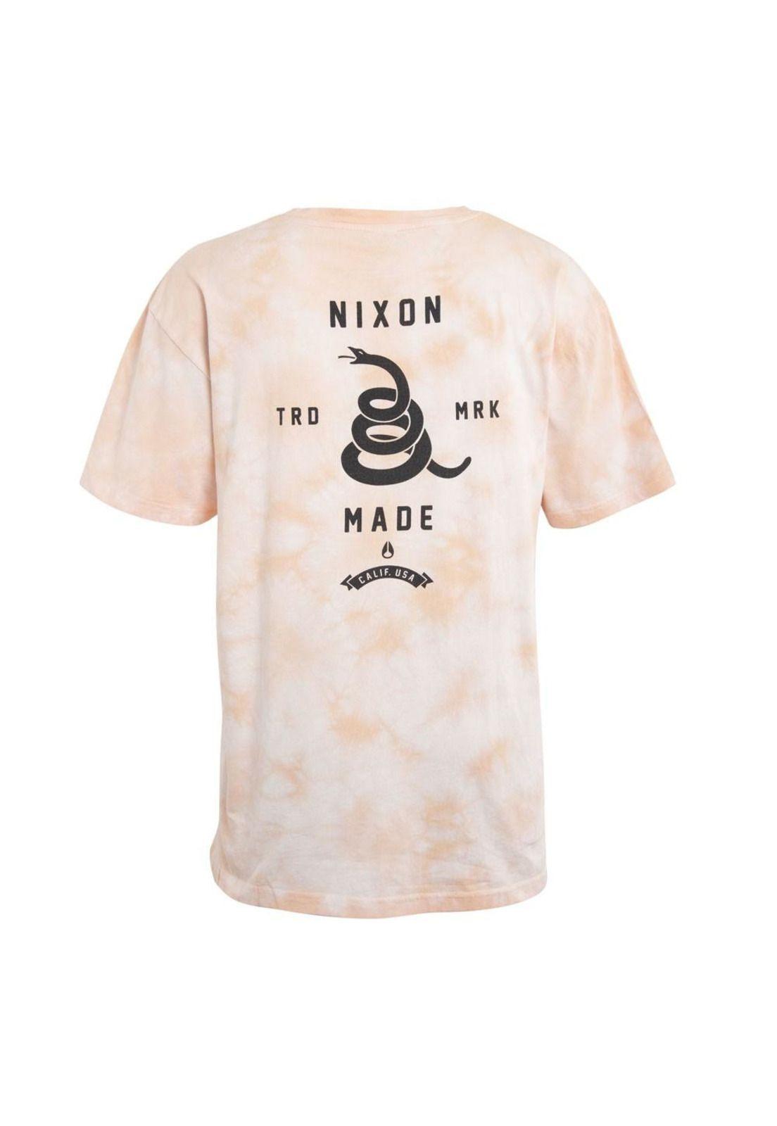 Polera Men Orange Tie Dye Snake-2