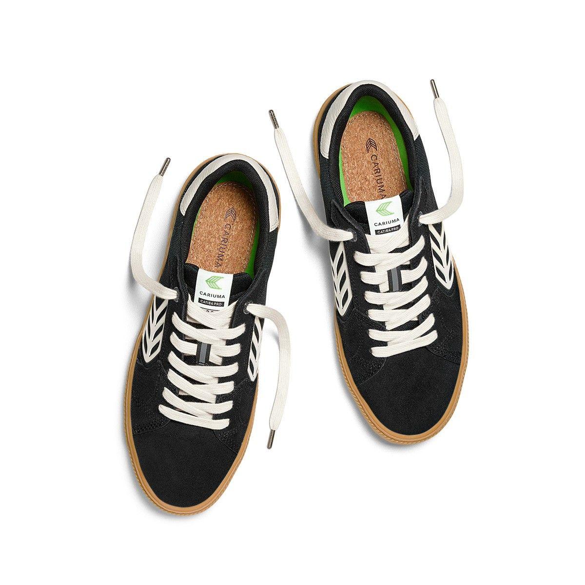 Zapatilla Cariuma Men CATIBA PRO 2.0 Suede Black Ivory-2