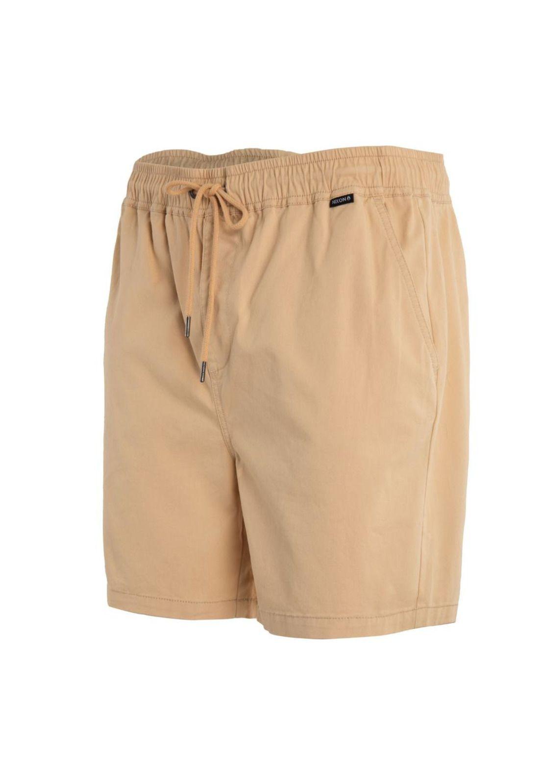 Short Men Simply Orange Beige-1