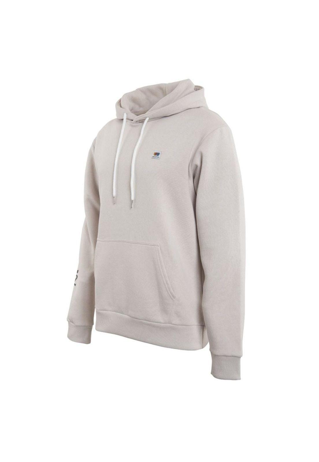 Poleron Men Hoodie Basic Beige-2