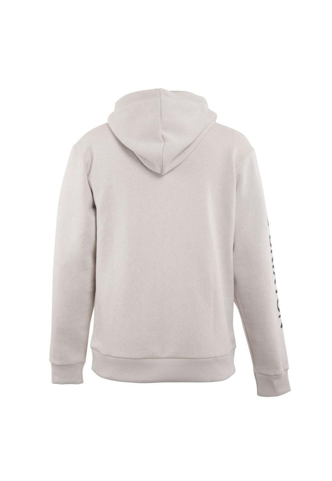 Poleron Men Hoodie Basic Beige-3