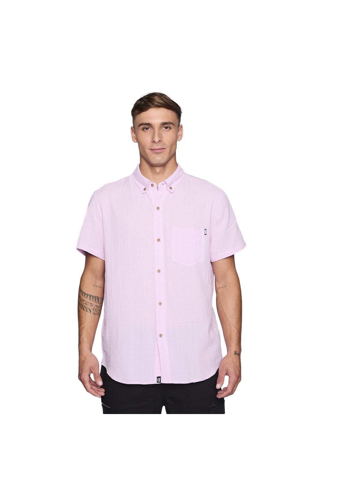 Camisa Reef Men Rosada-0