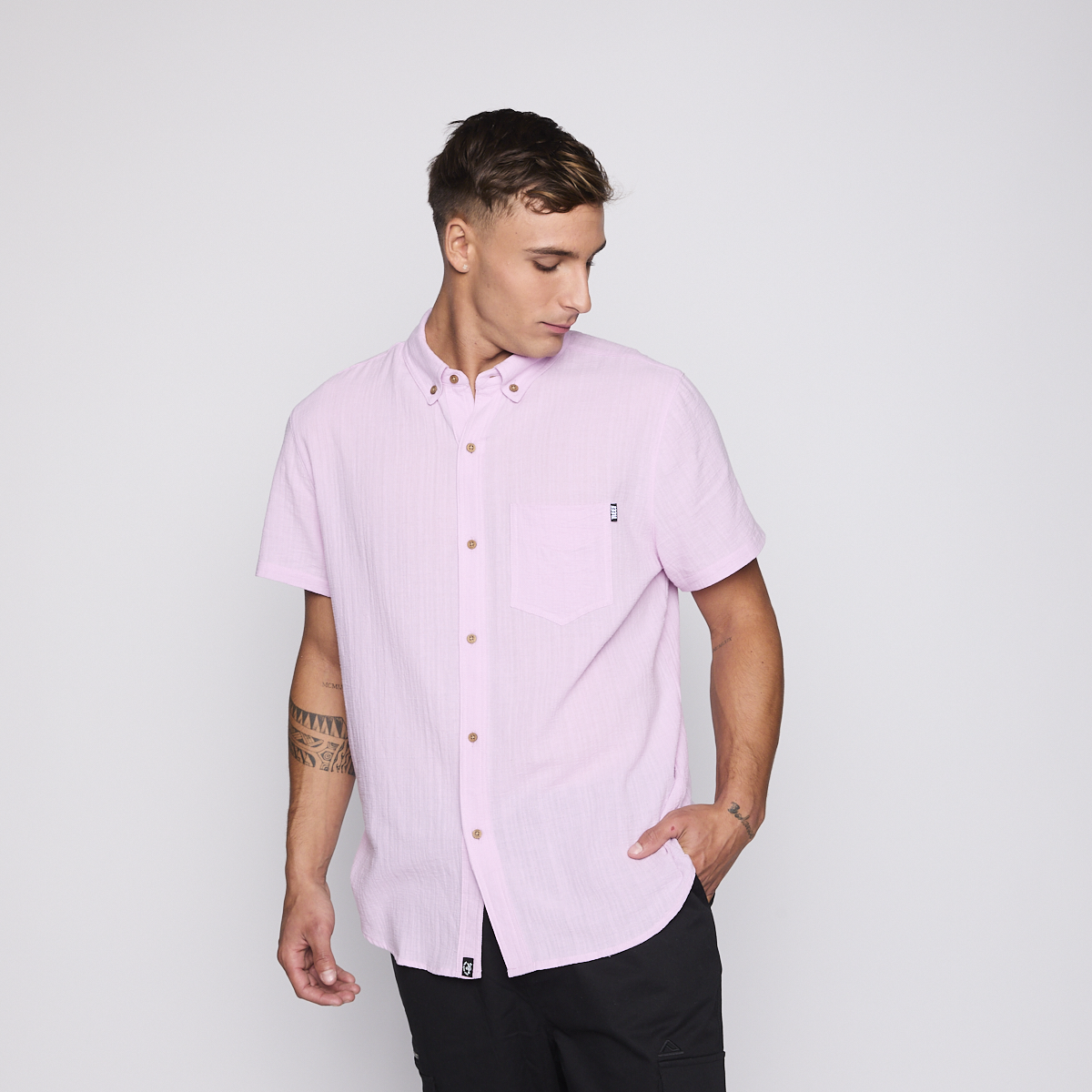 Camisa Reef Men Rosada-3