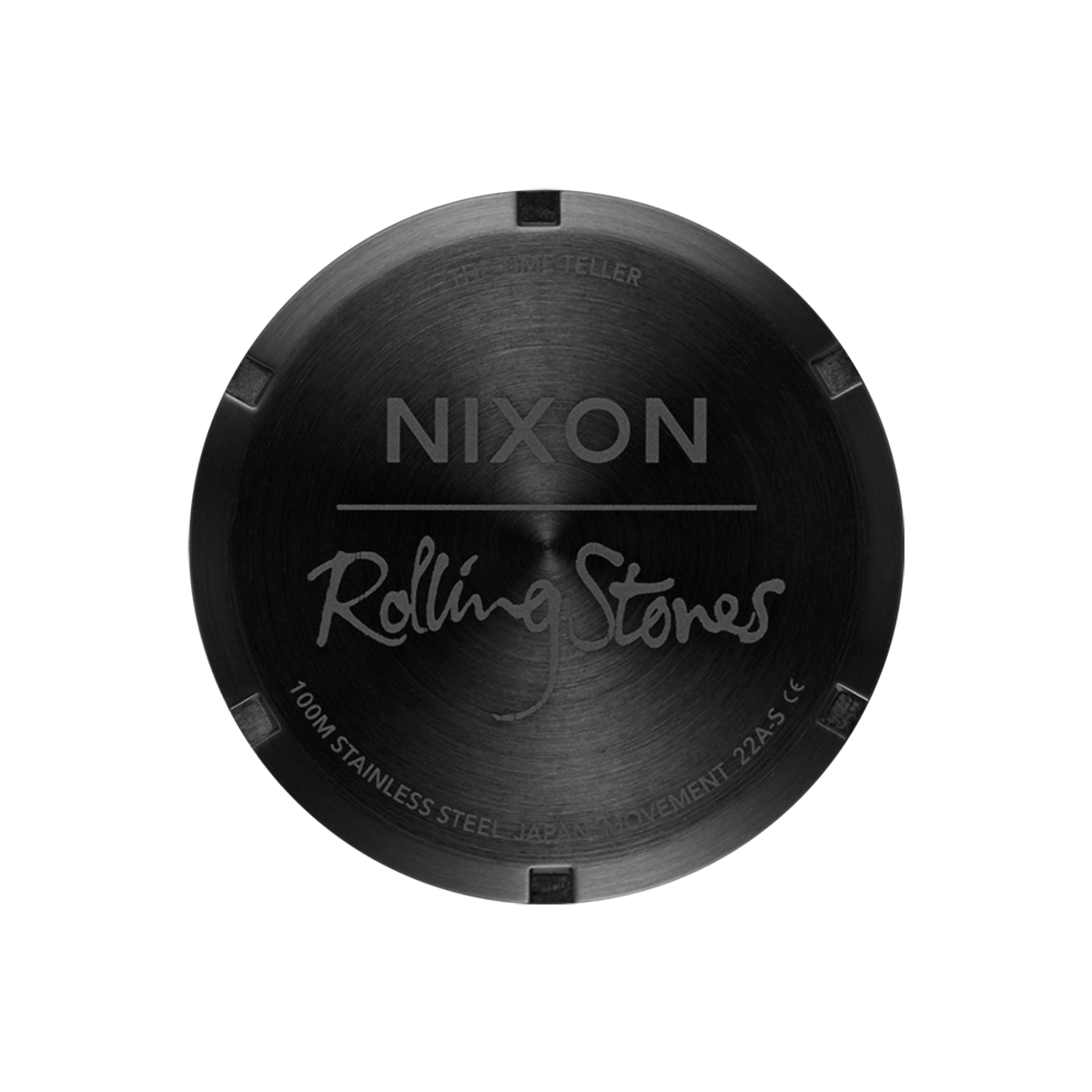 Reloj Rolling Stones Time Teller All Black-4