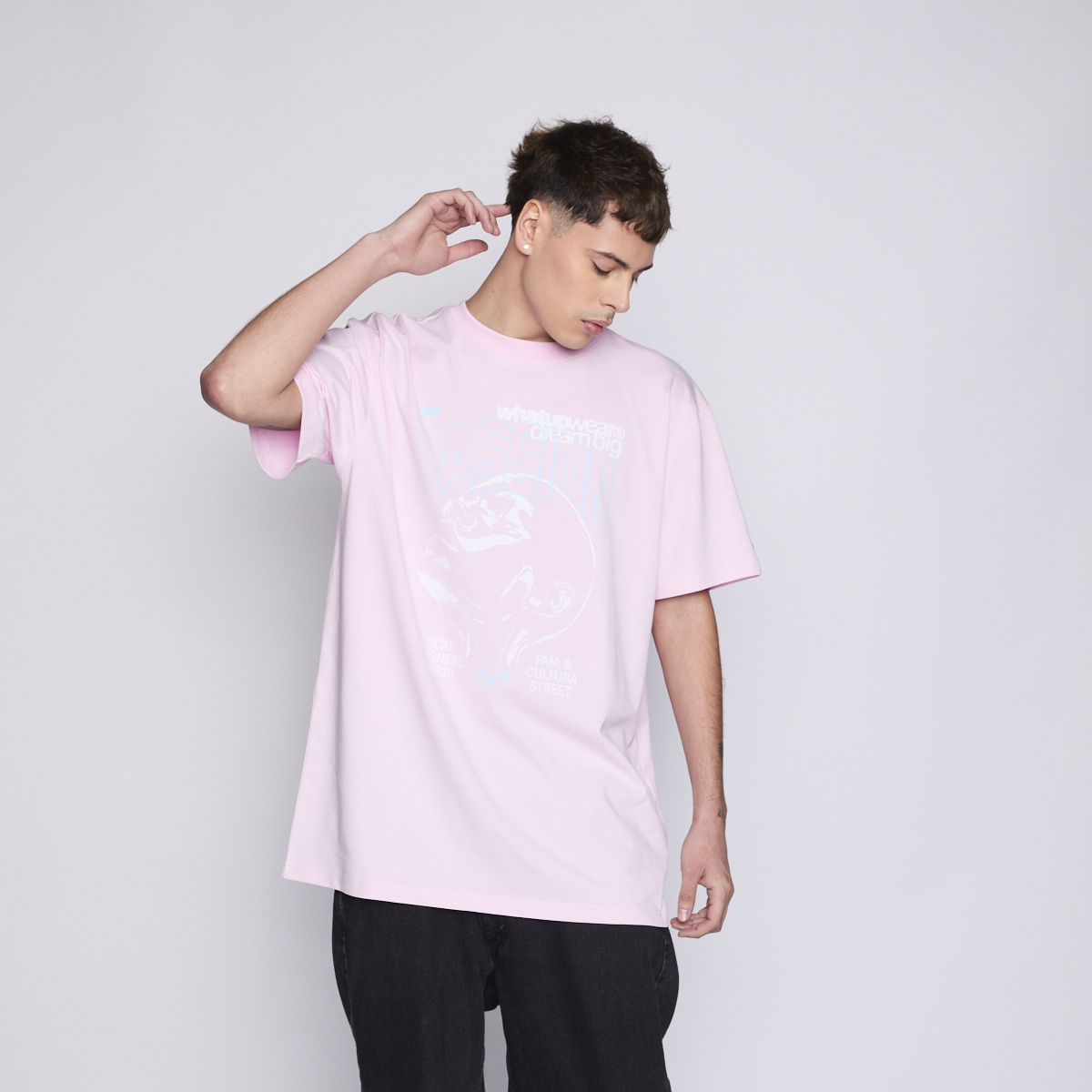 Polera Whatup Men Passion Pink-2