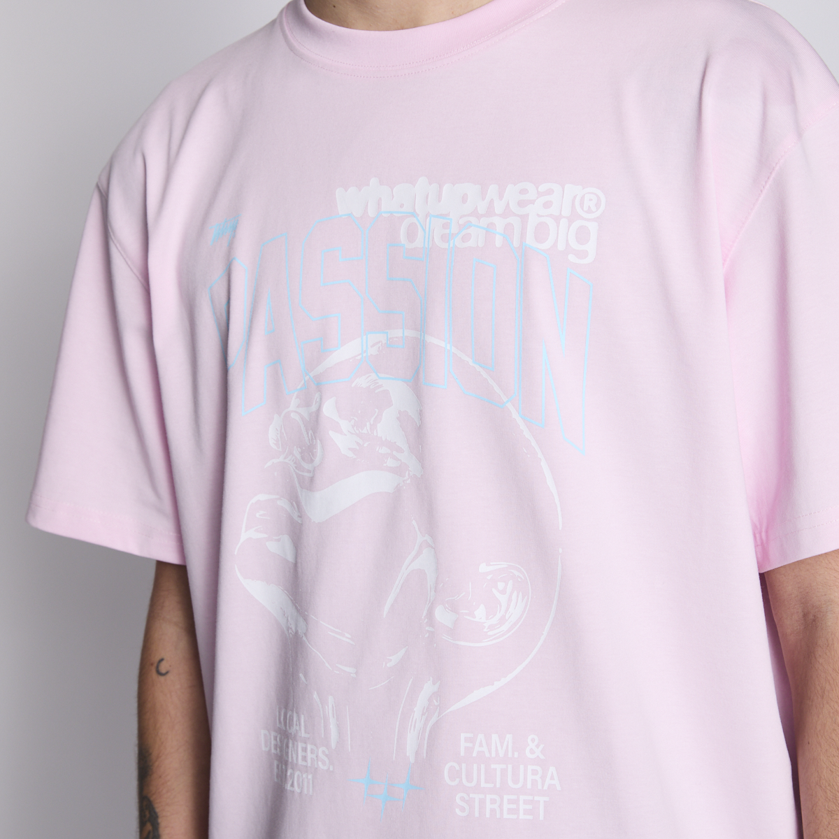 Polera Whatup Men Passion Pink-3